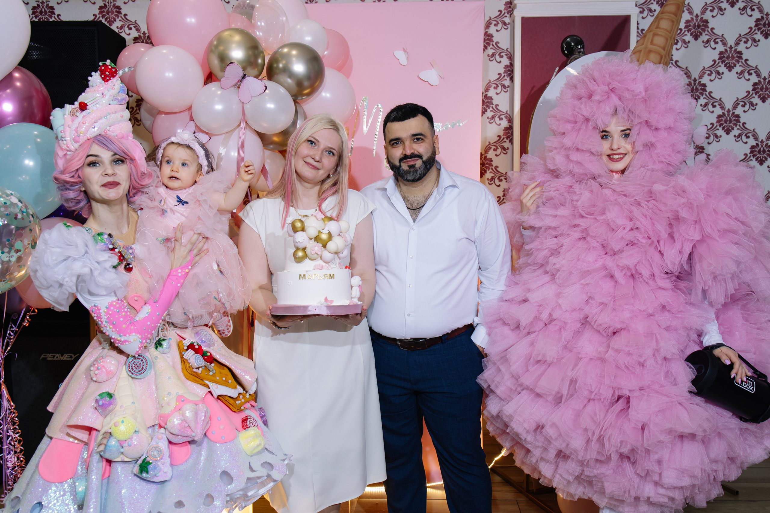 День рождения 1 годик Марьям. Свадебный фотограф в Новосибирске Лидия Александровна