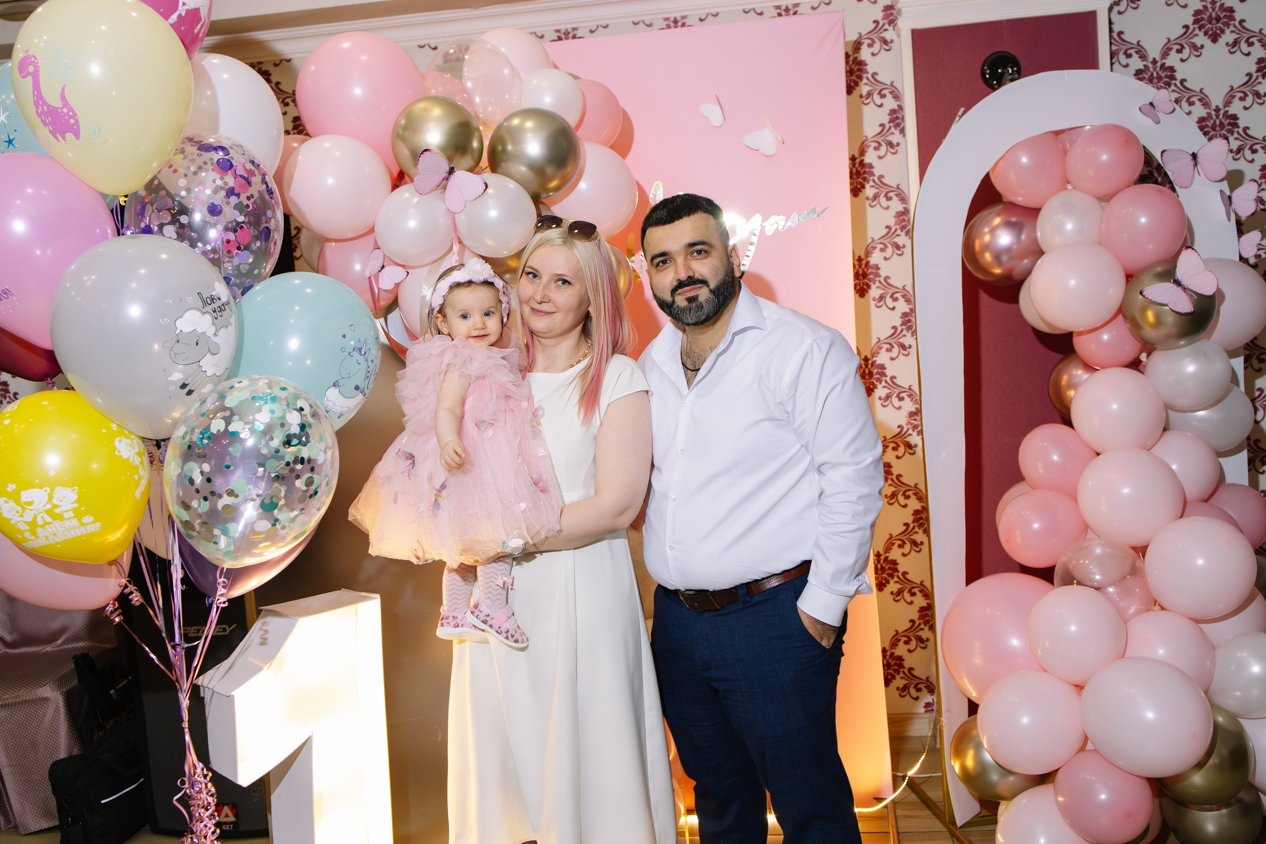 День рождения 1 годик Марьям. Свадебный фотограф в Новосибирске Лидия Александровна