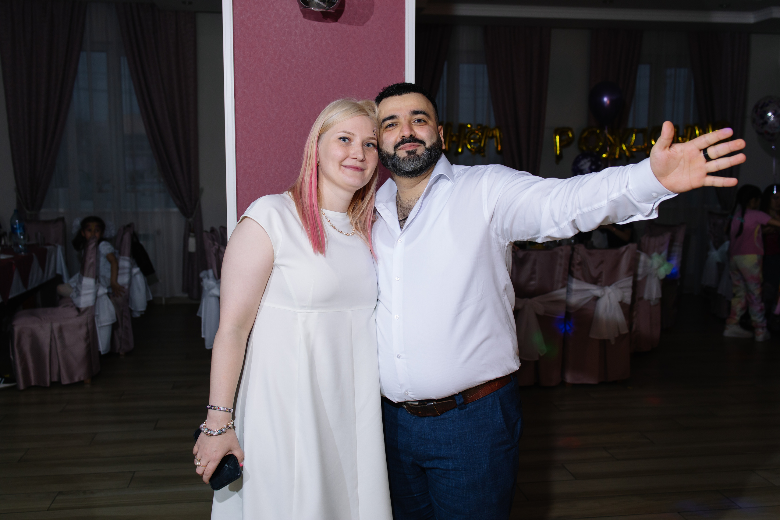 День рождения 1 годик Марьям. Свадебный фотограф в Новосибирске Лидия Александровна