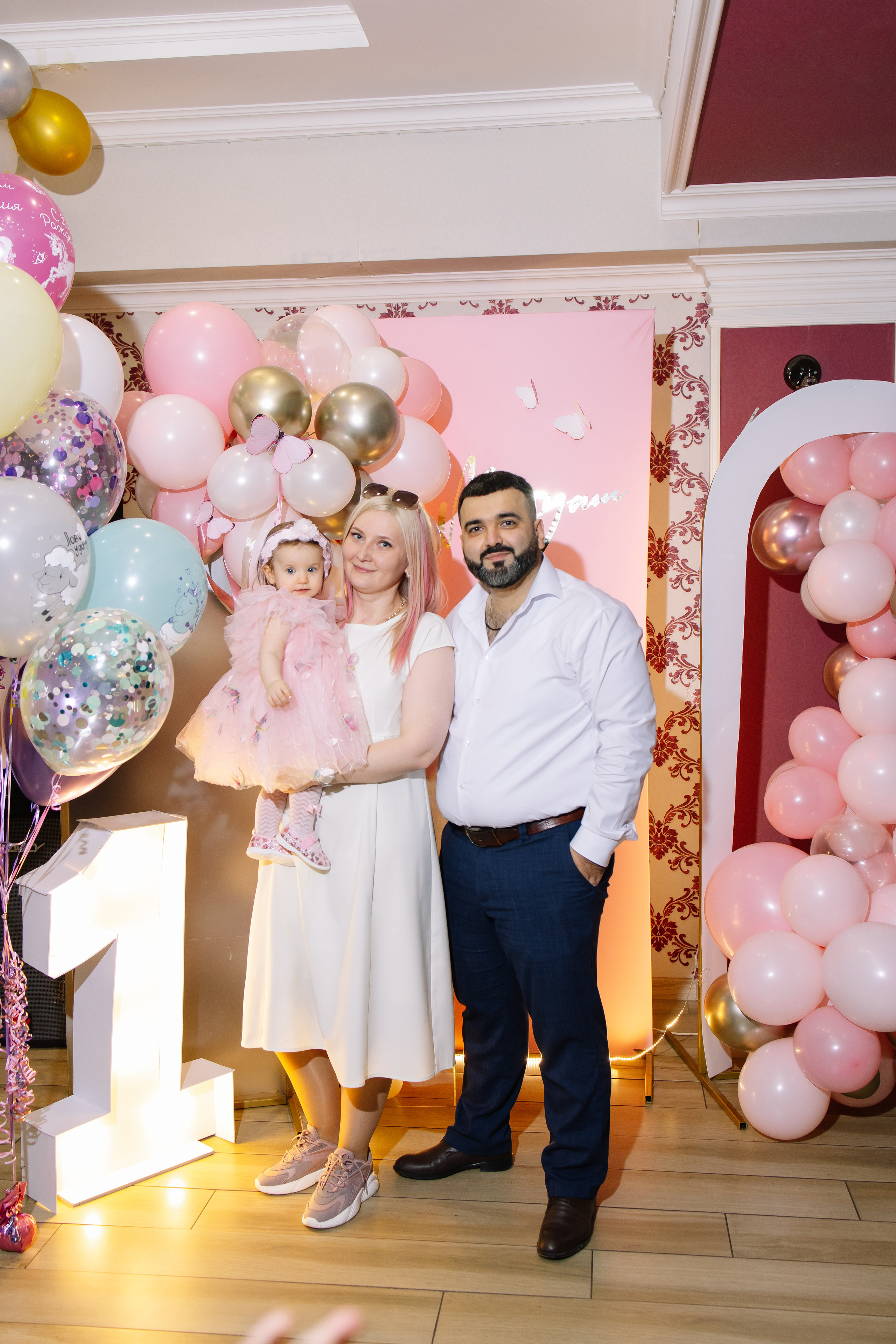 День рождения 1 годик Марьям. Свадебный фотограф в Новосибирске Лидия Александровна