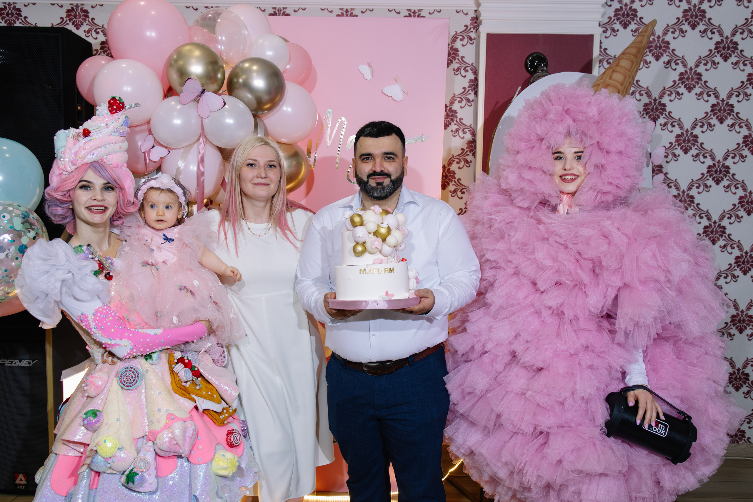День рождения 1 годик Марьям. Свадебный фотограф в Новосибирске Лидия Александровна