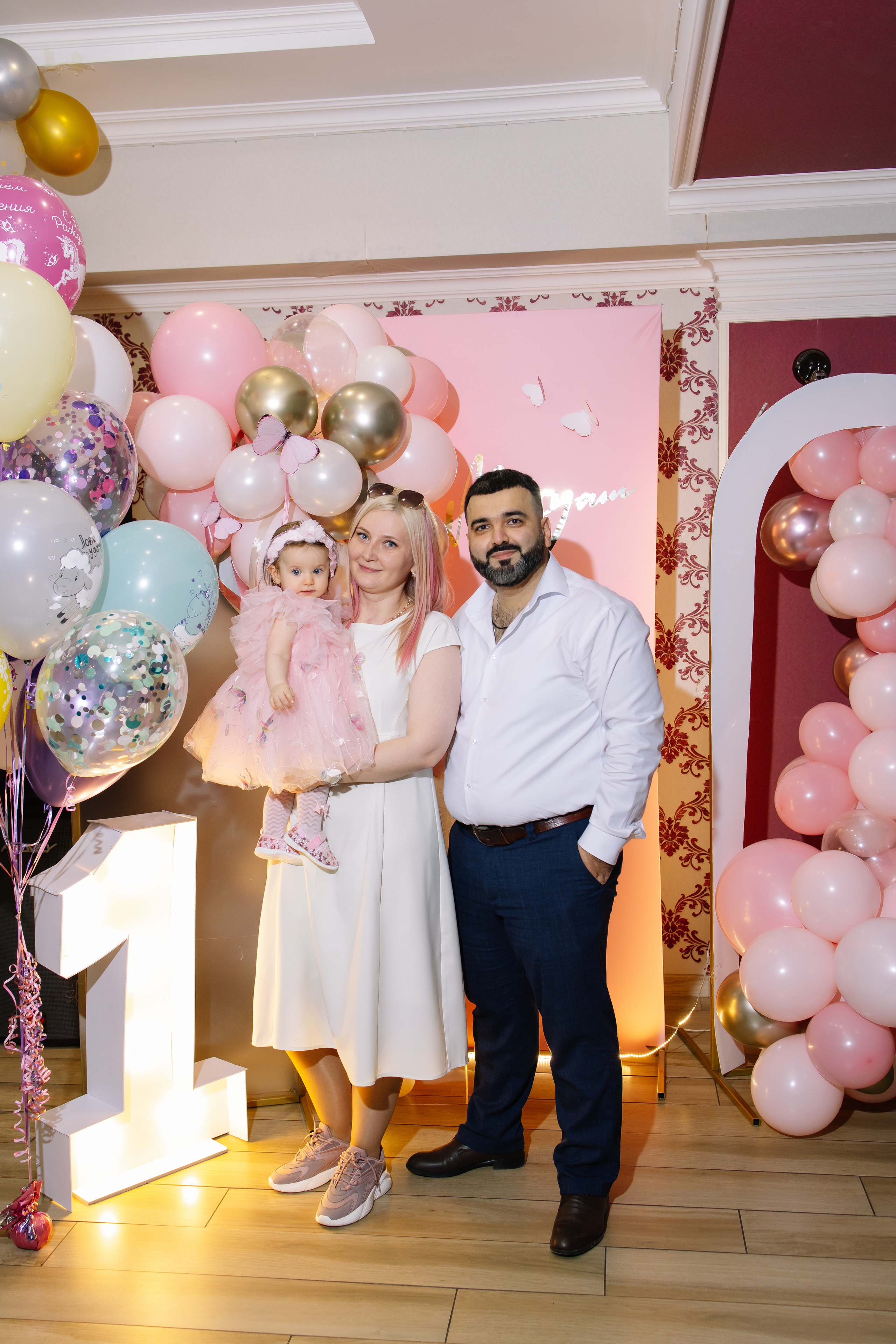 День рождения 1 годик Марьям. Свадебный фотограф в Новосибирске Лидия Александровна