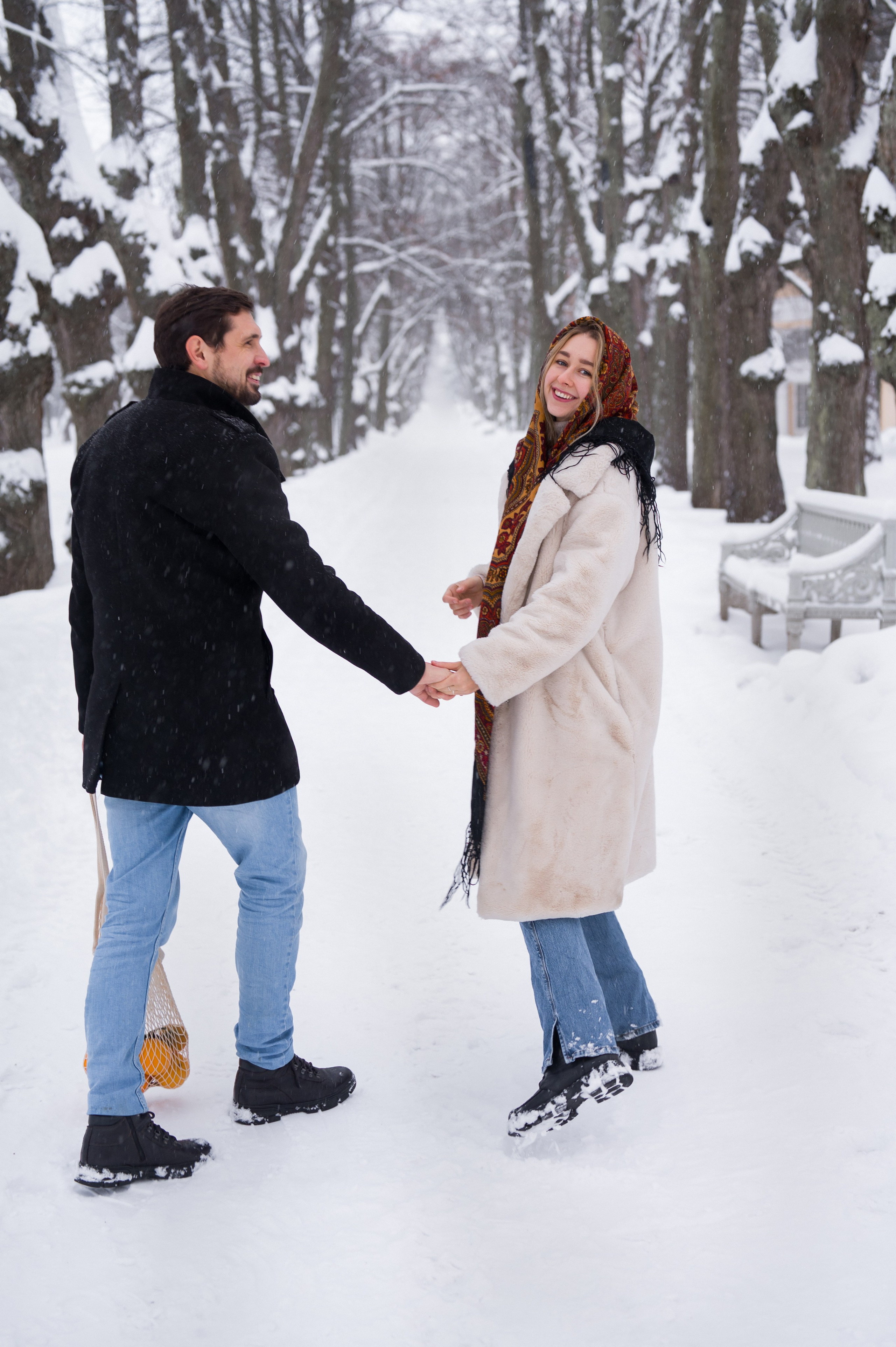 Зимняя фотосессия. Фотограф Юлия Кондратьева