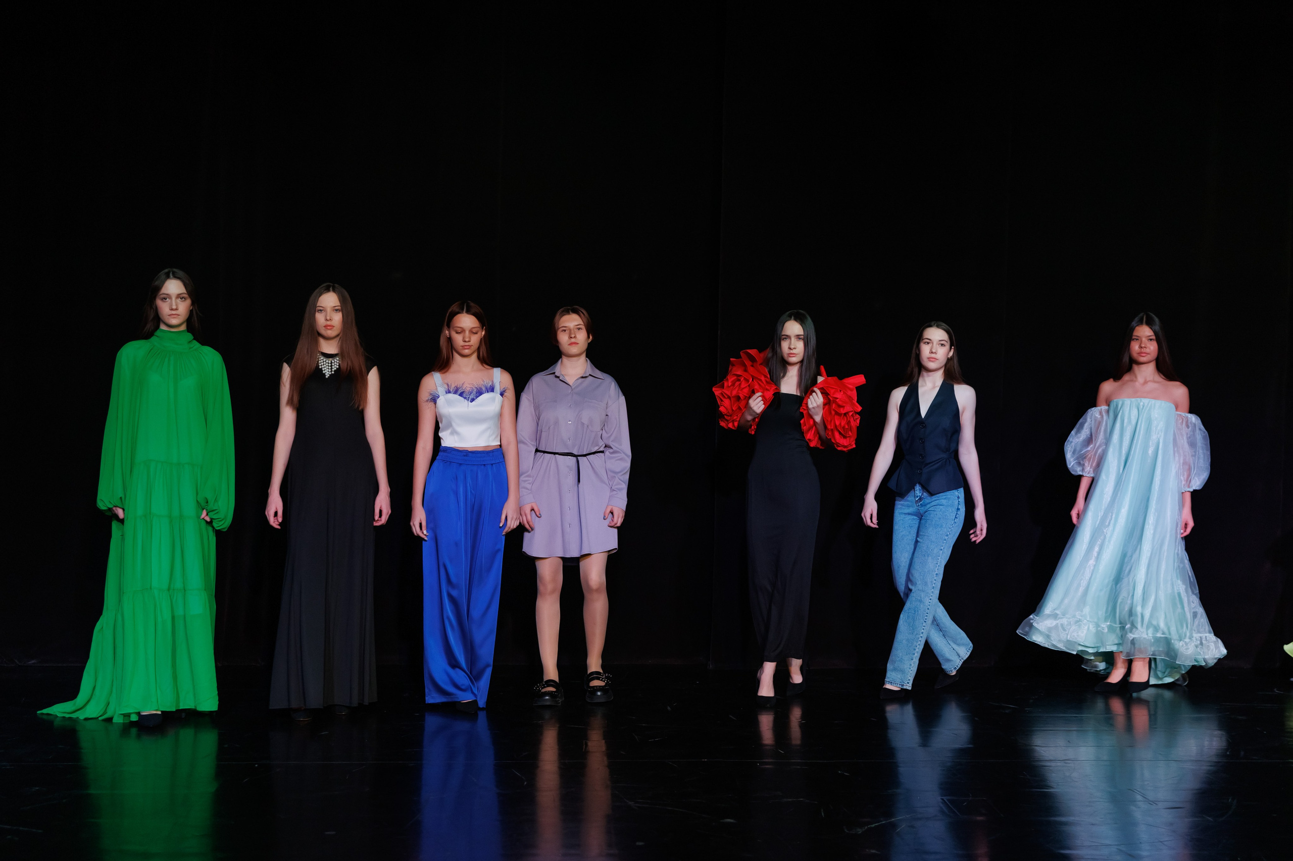 Показ коллекций Новосибирских дизайнеров для Fly Production. Фотограф Новосибирск — Наталья Гресь