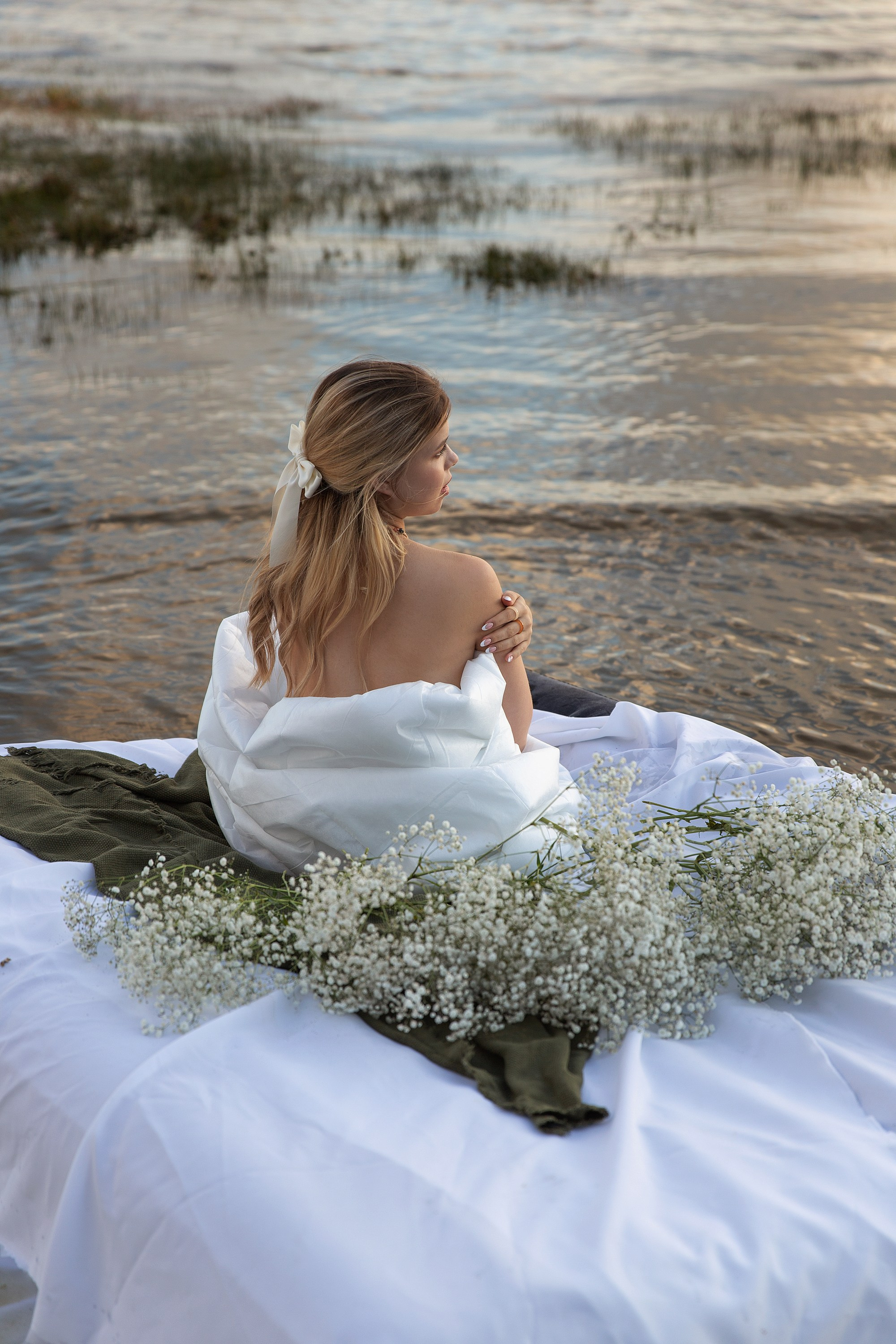 Девичник на заливе. Свадебный и портретный фотограф в Санкт-Петербурге Надежда Чечулина