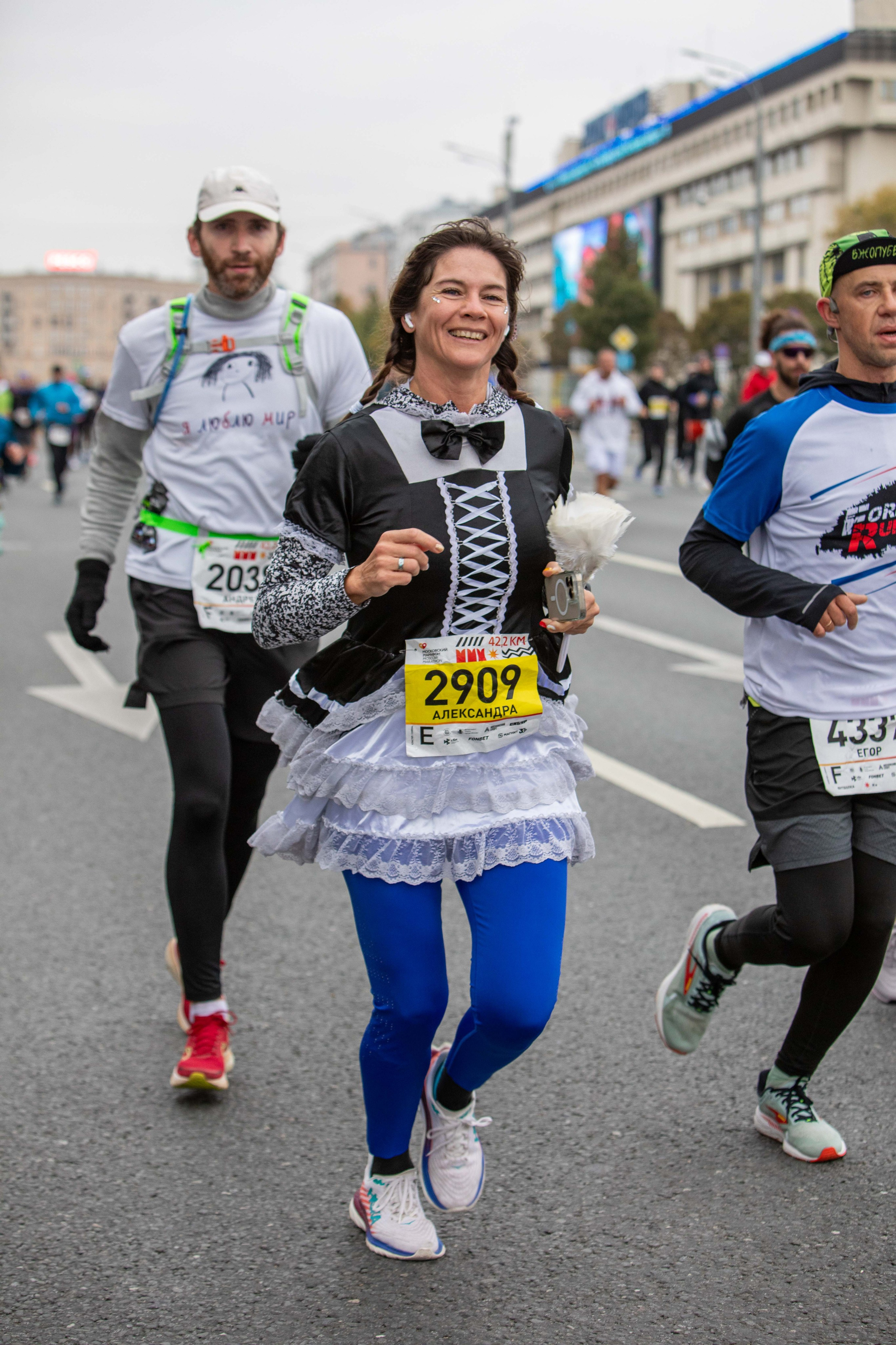 Московский марафон 2024, 13.10.24. Фотограф Сергей Ловкий