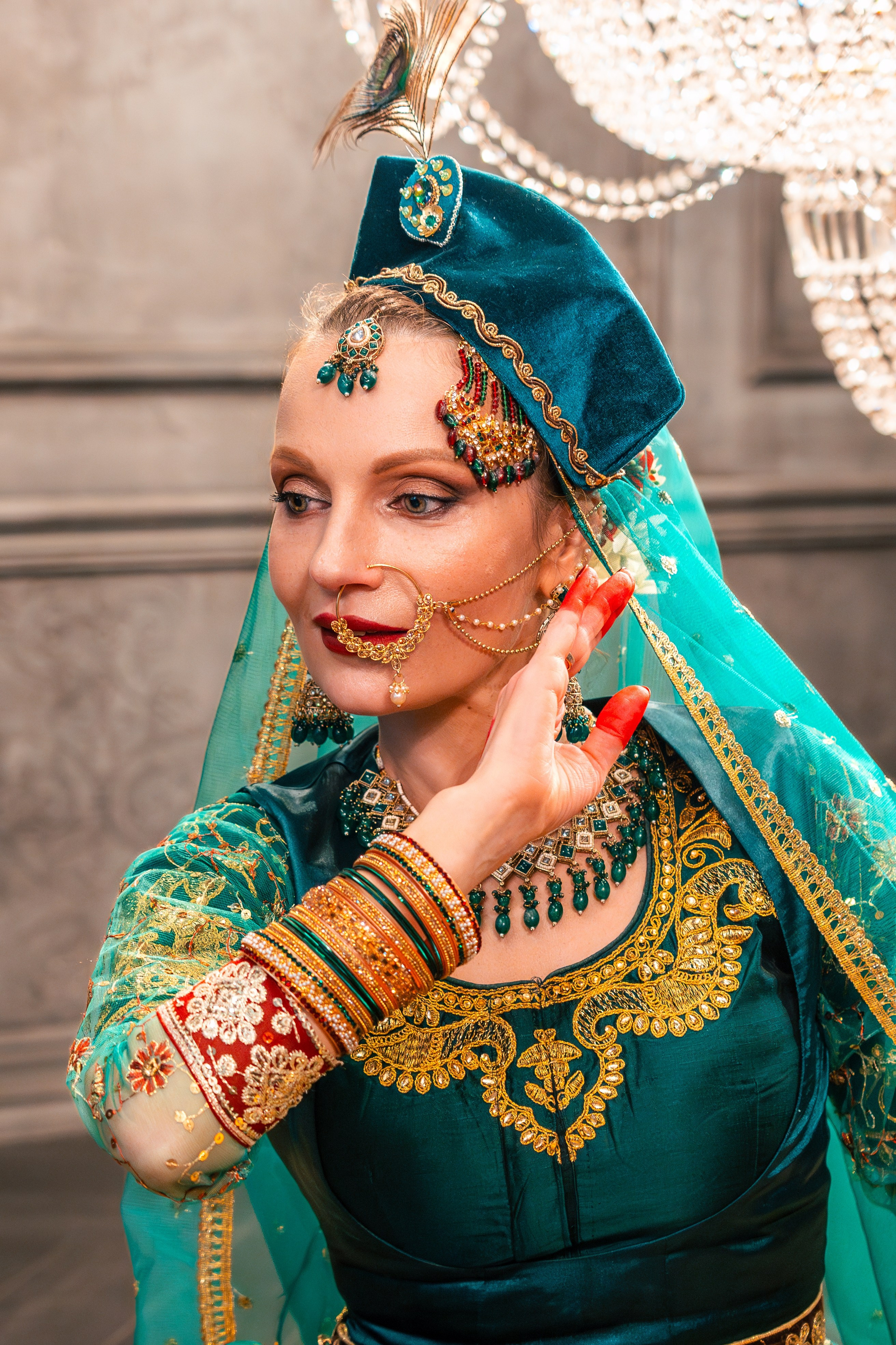 Съемка в Индийском стиле. Легкая фотография