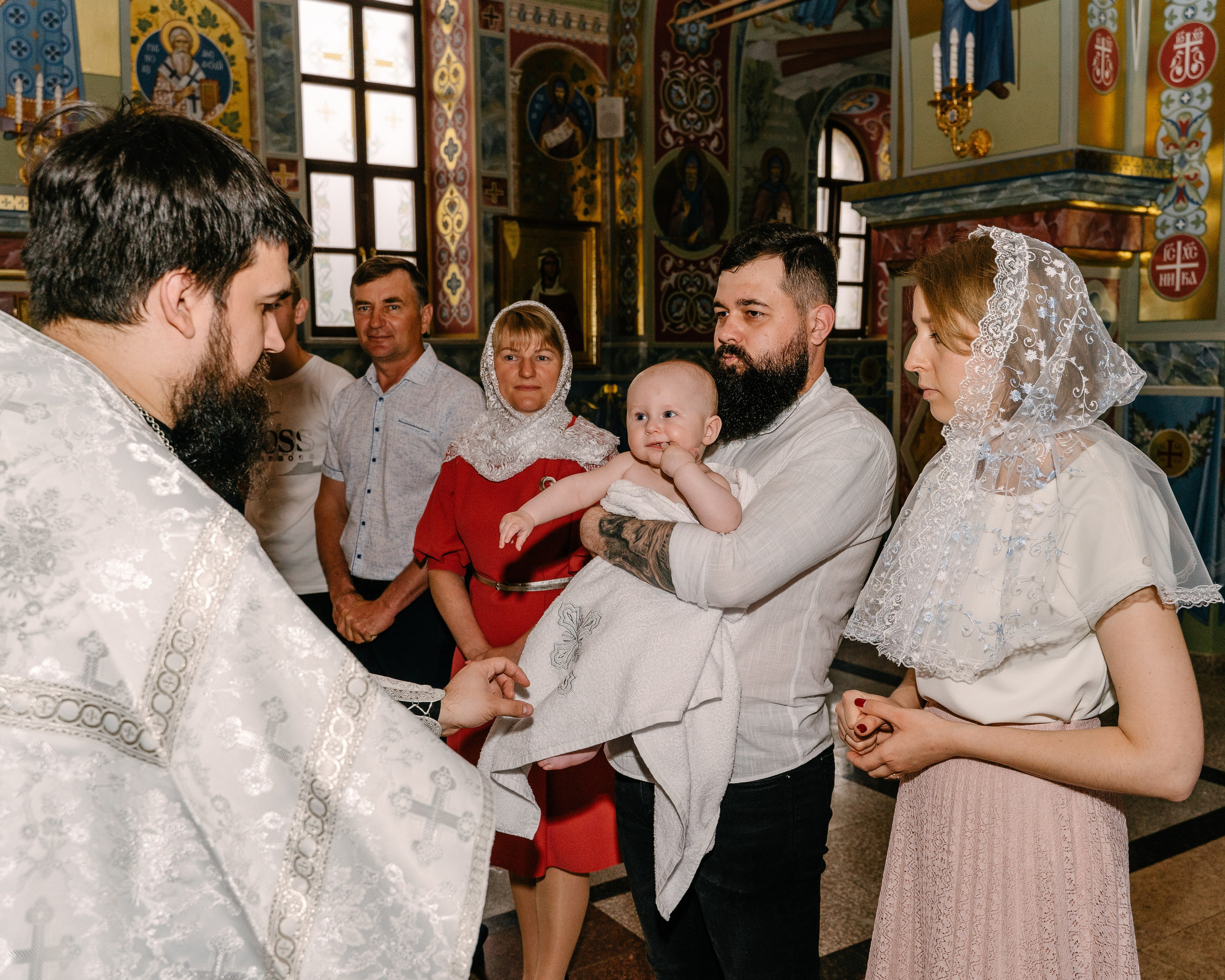 Крещение Федора. Свадебный фотограф Юлия Копылова