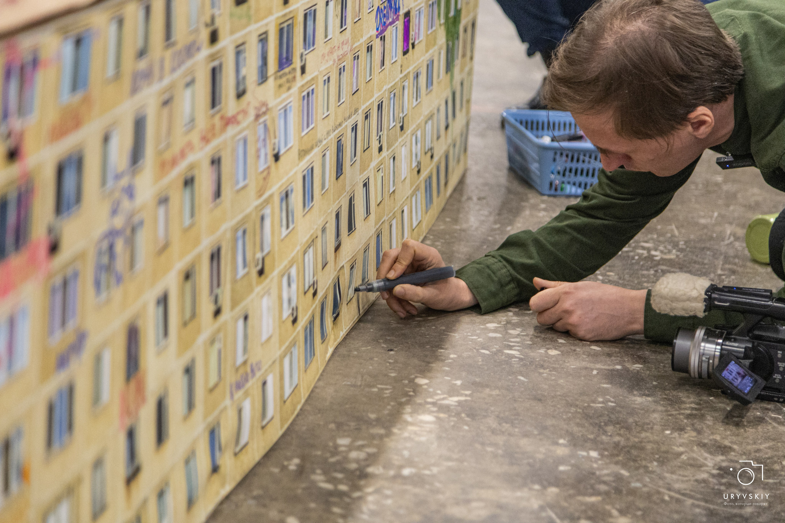 Фестиваль современного городского искусства «ИСКРА». Игорь Урывский. Фотограф Красноярск