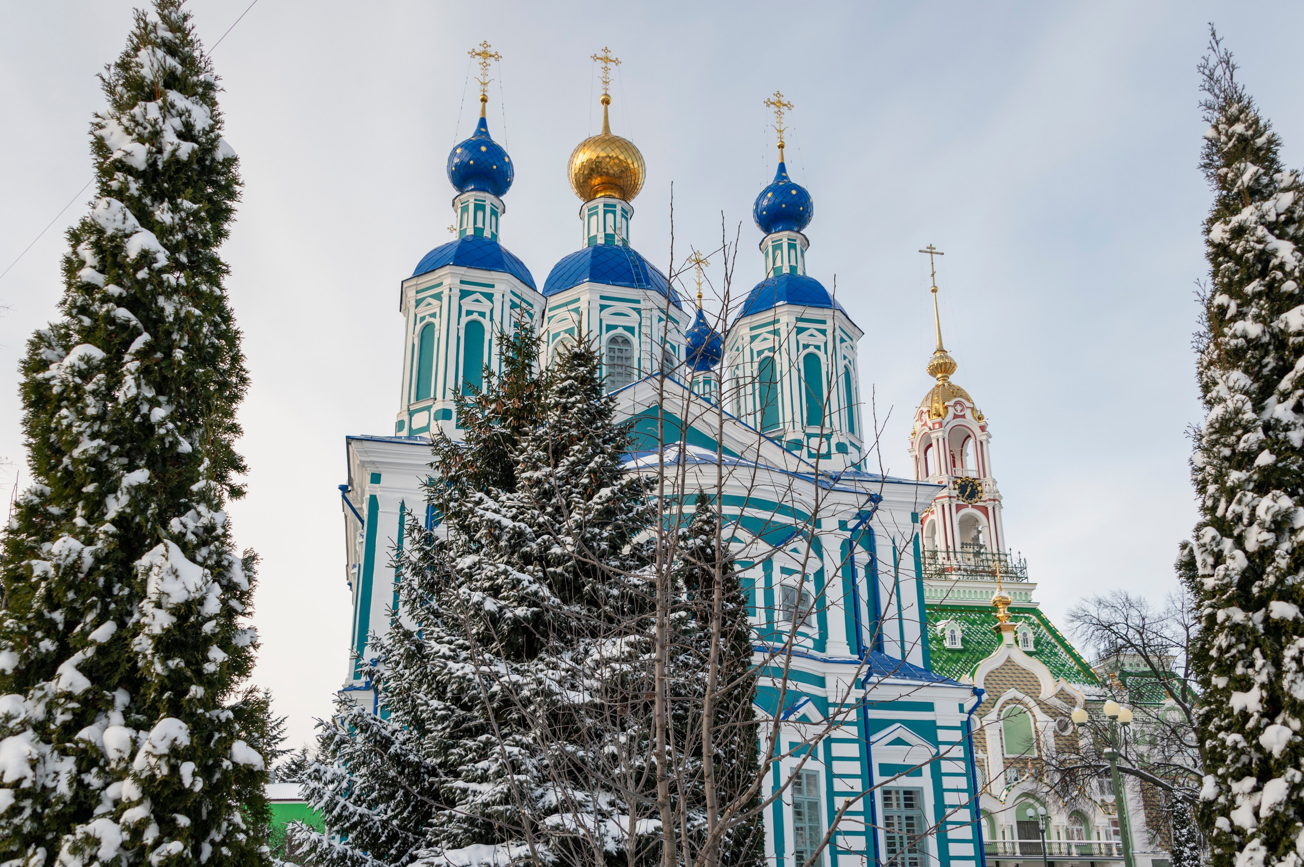 Январский Тамбов. 2024 год. Фотограф Роман Адлер