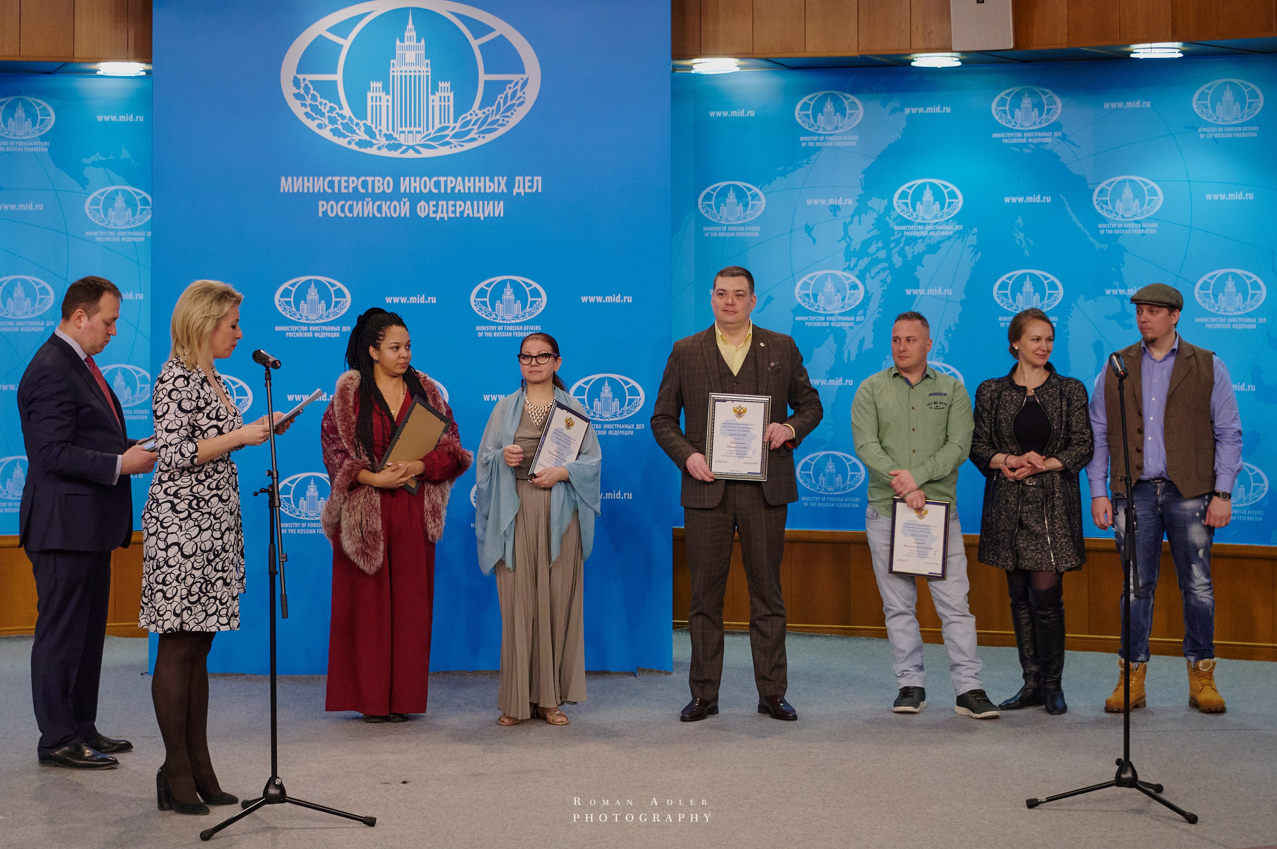 Презентация киноленты «Black to USSR». Фотограф Роман Адлер