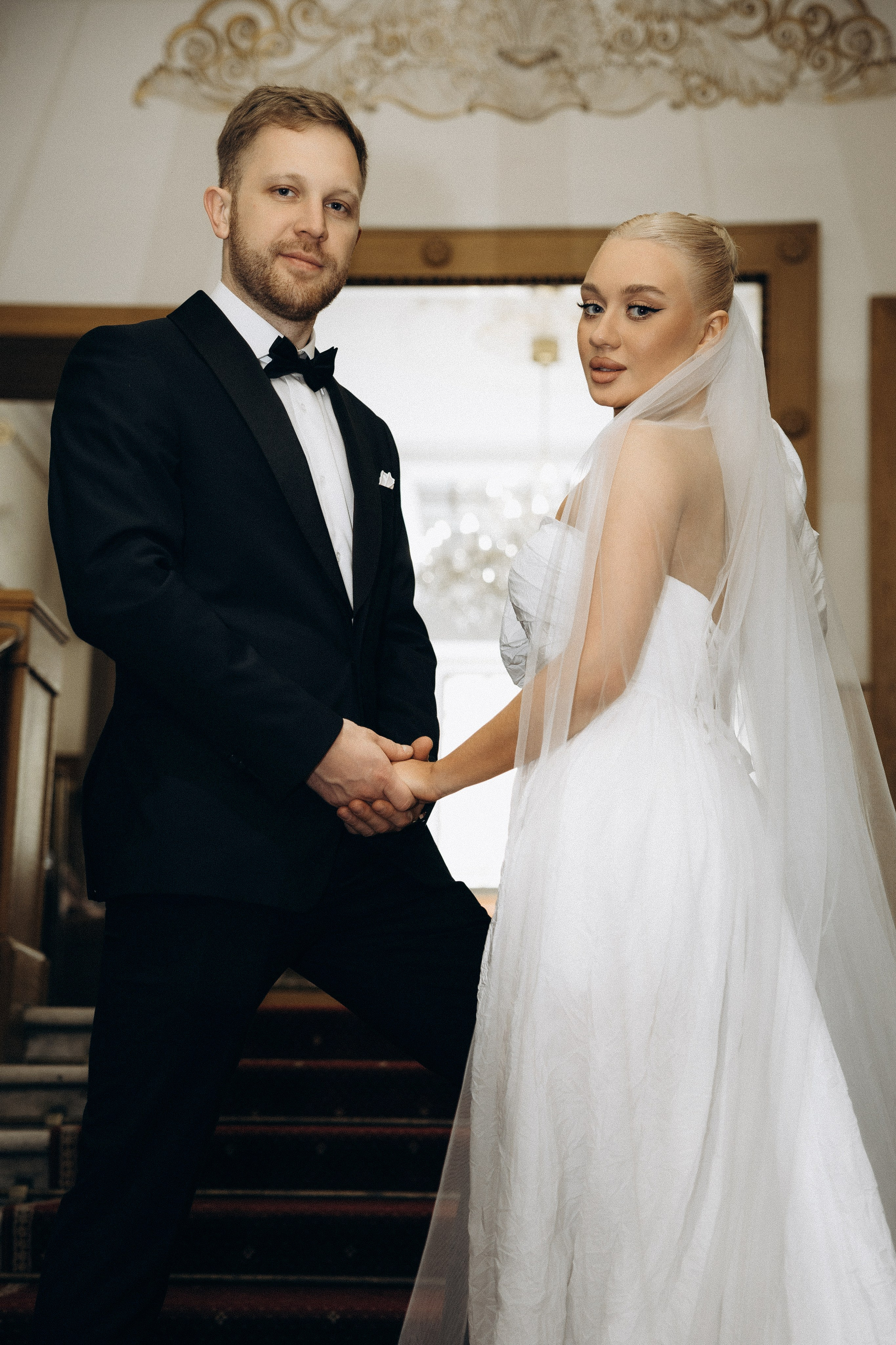 Свадебная фотосъемка в Грибоедовском ЗАГСе Москвы и на яхте