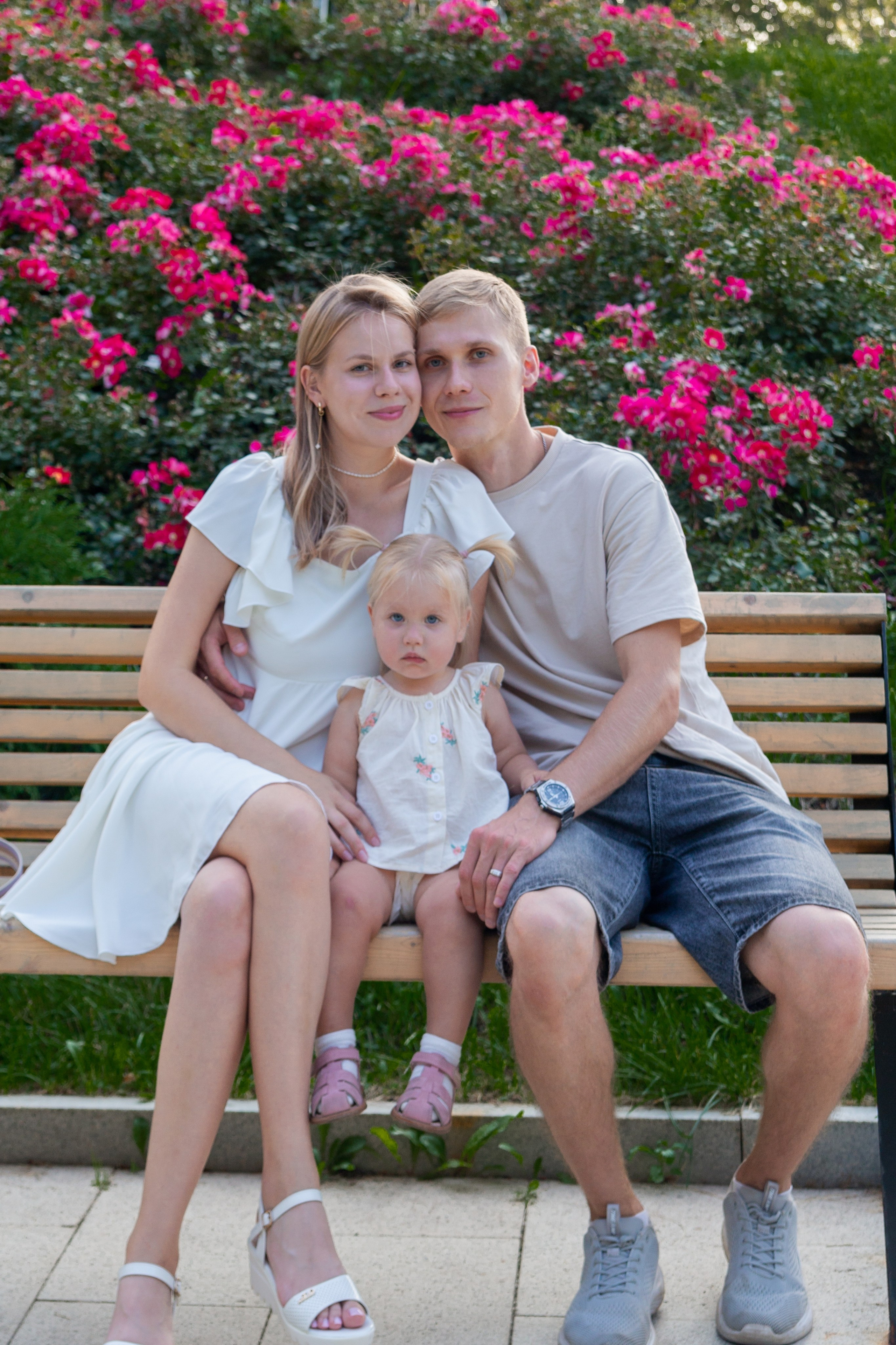 Александр, Марина и Лерочка. Фотограф Шагалов Михаил