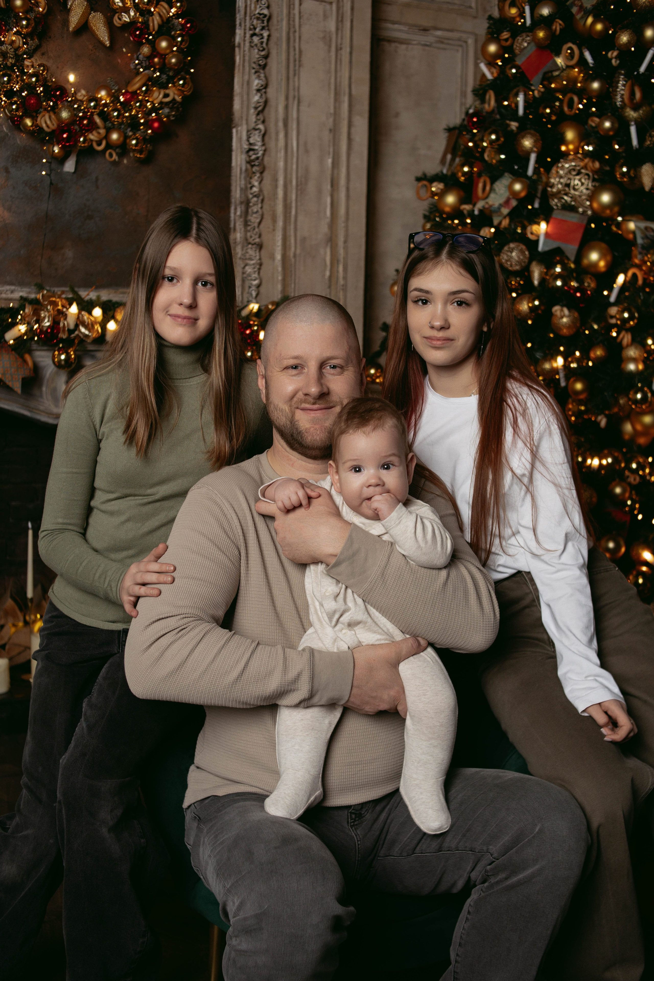 Катя, Саша и дети. Семейный фотограф Гульцовская Екатерина