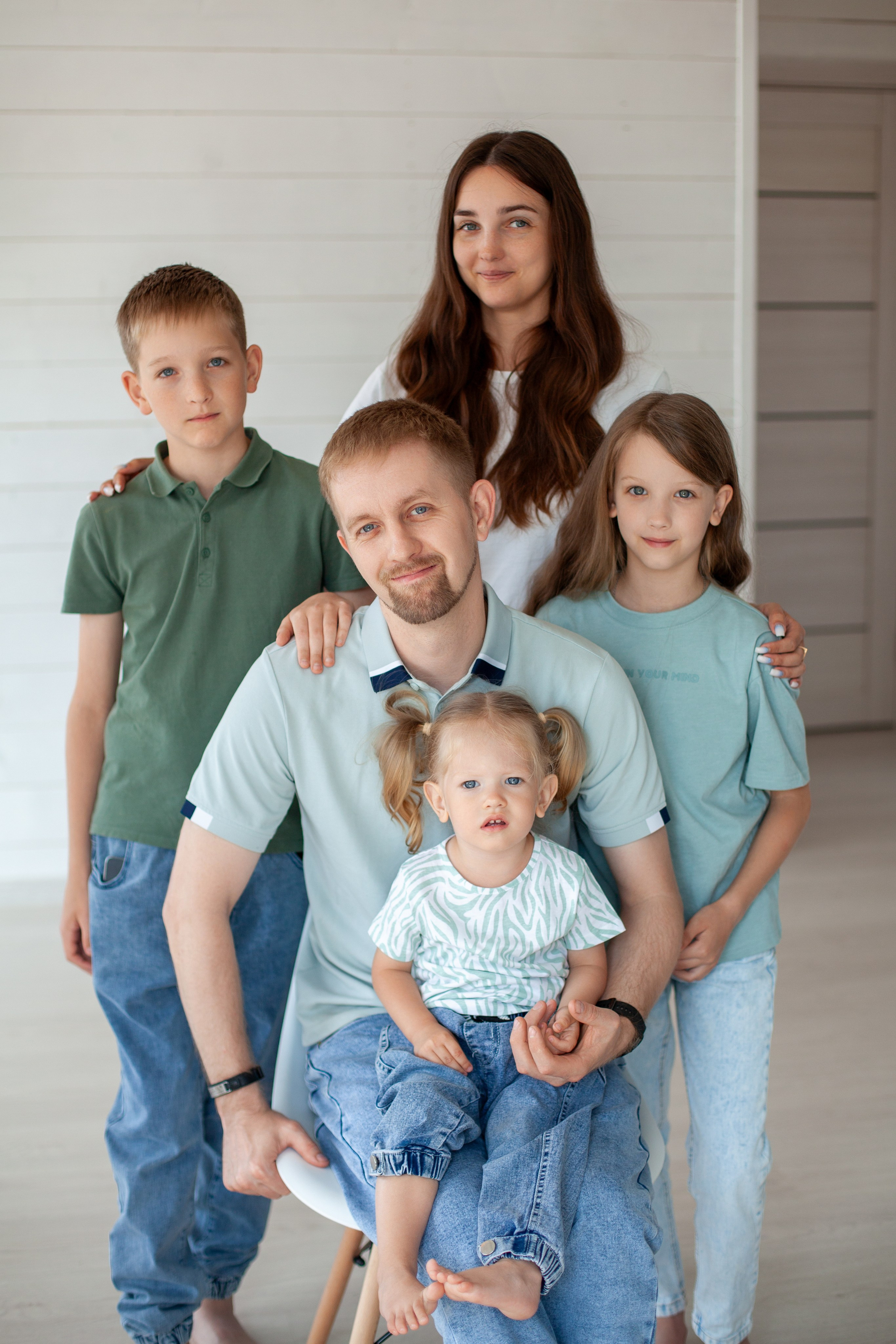 Вика, Семен и дети. Семейный фотограф Гульцовская Екатерина