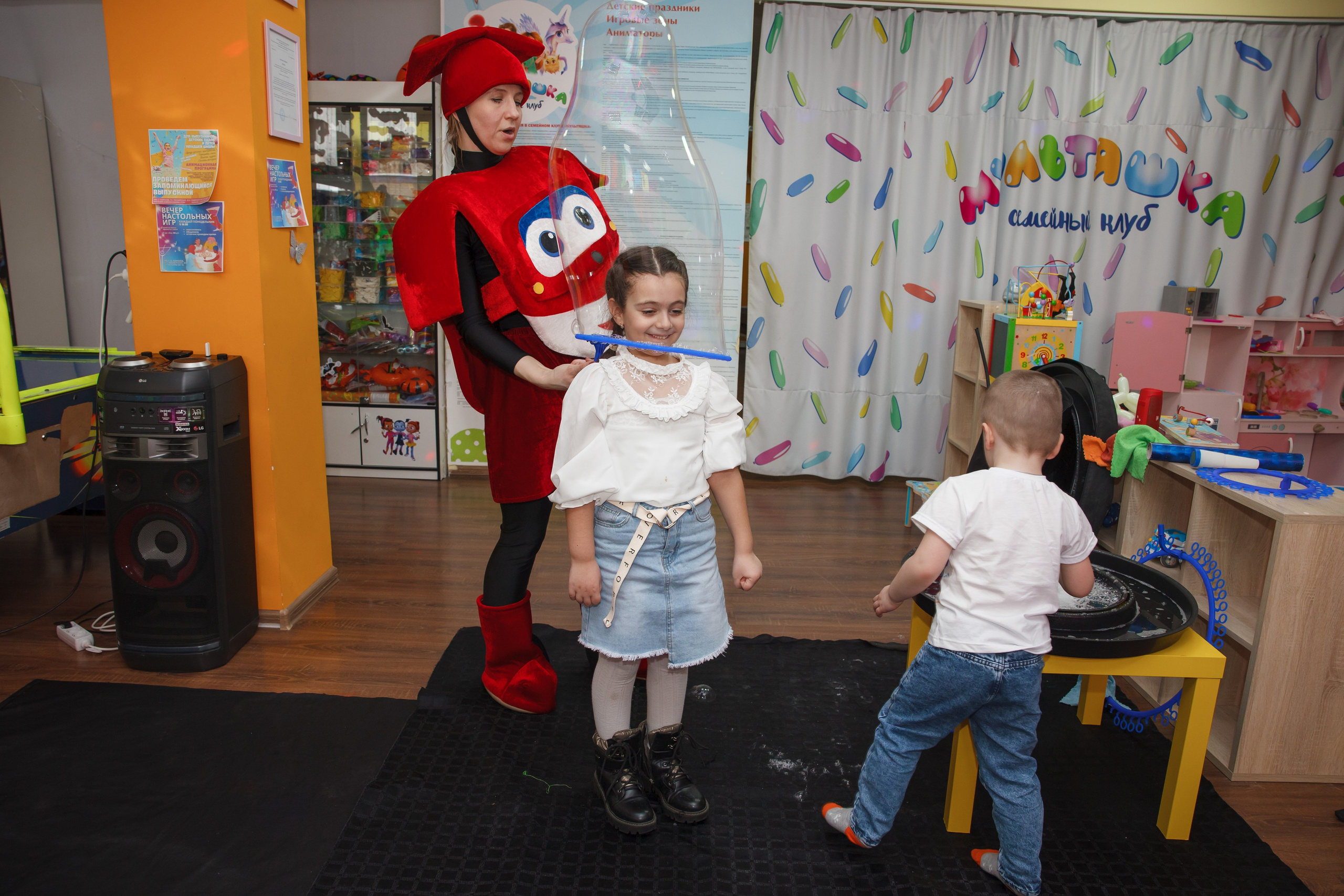 Детский День Рождения, Мише 3 годика, «Мультяшка». Свадебный и репортажный фотограф (Москва, Королев и другие)