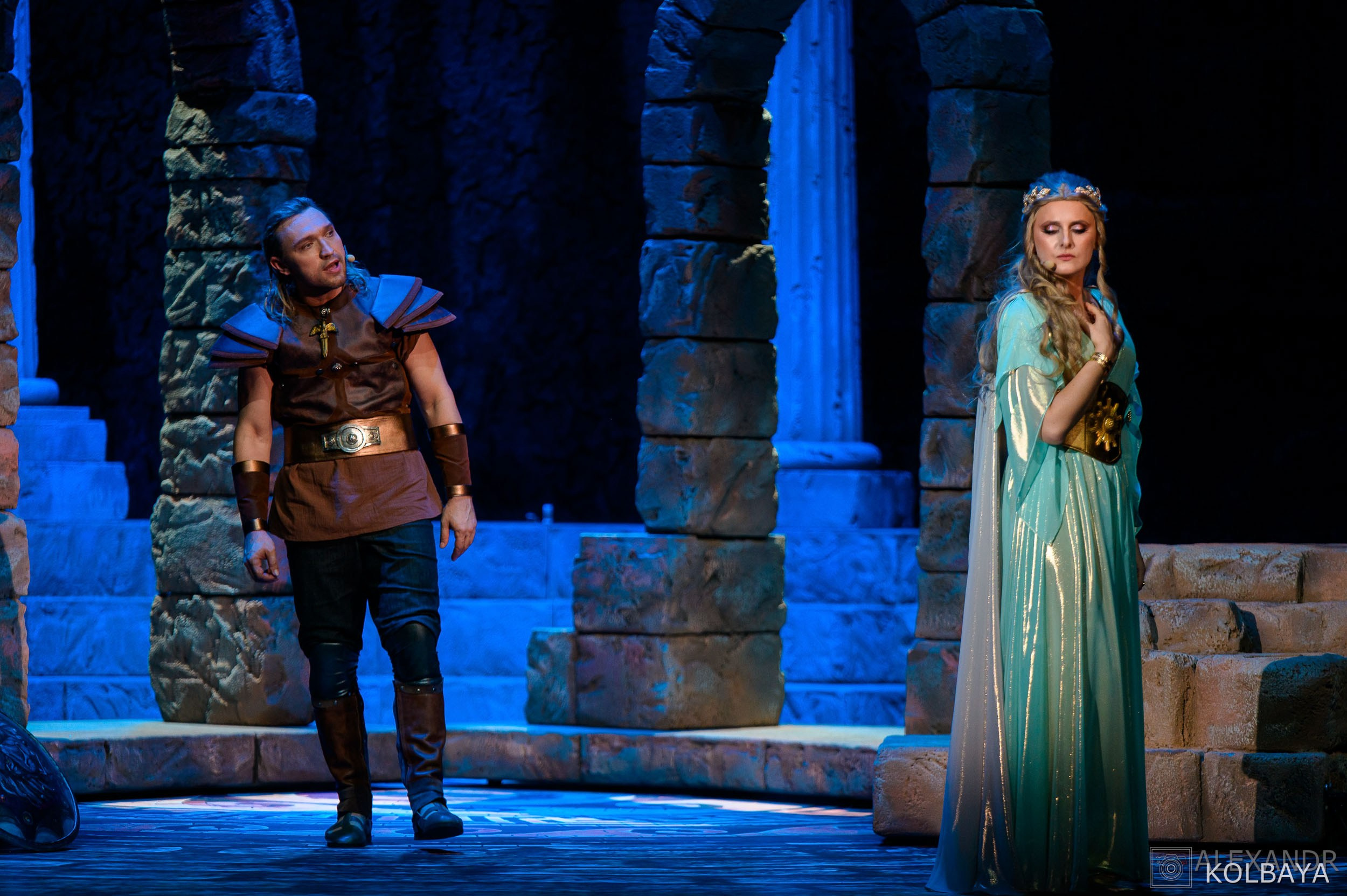 Фоторепортаж со спектакля Гладиатор в Театре Терезы Дуровой. Концертный и театральный репортажный фотограф в Москве Александр Колбая