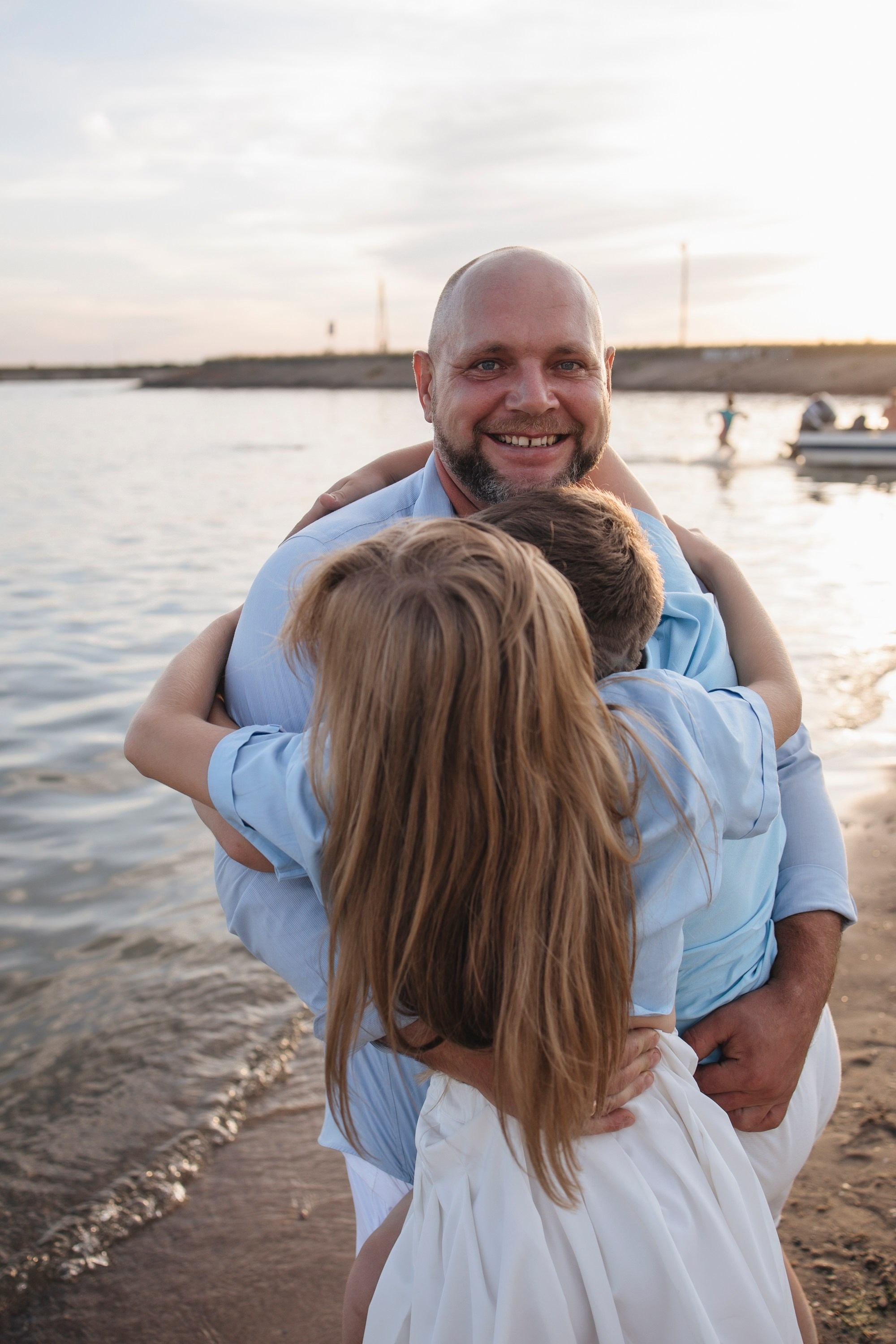 Прогулка на закате. Фотограф Новосибирск