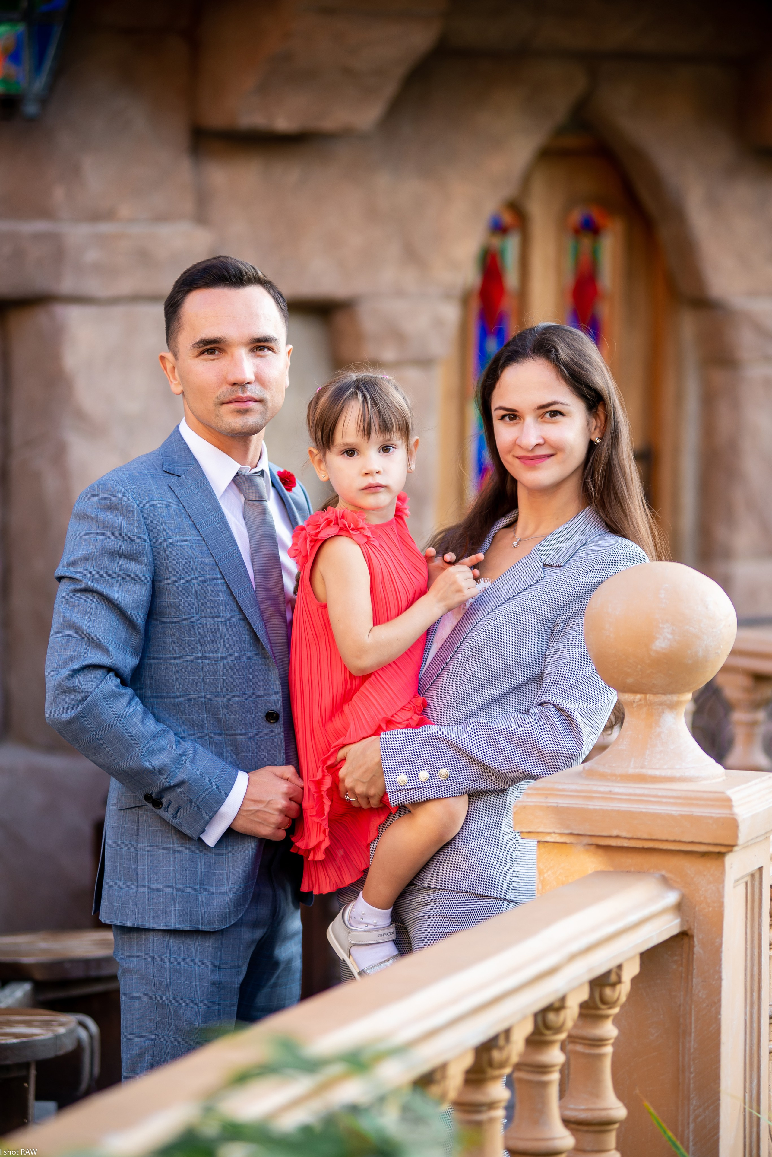 Денис, Алина и маленькая Вера. Свадебный фотограф в Рязани Вагнер Владимир