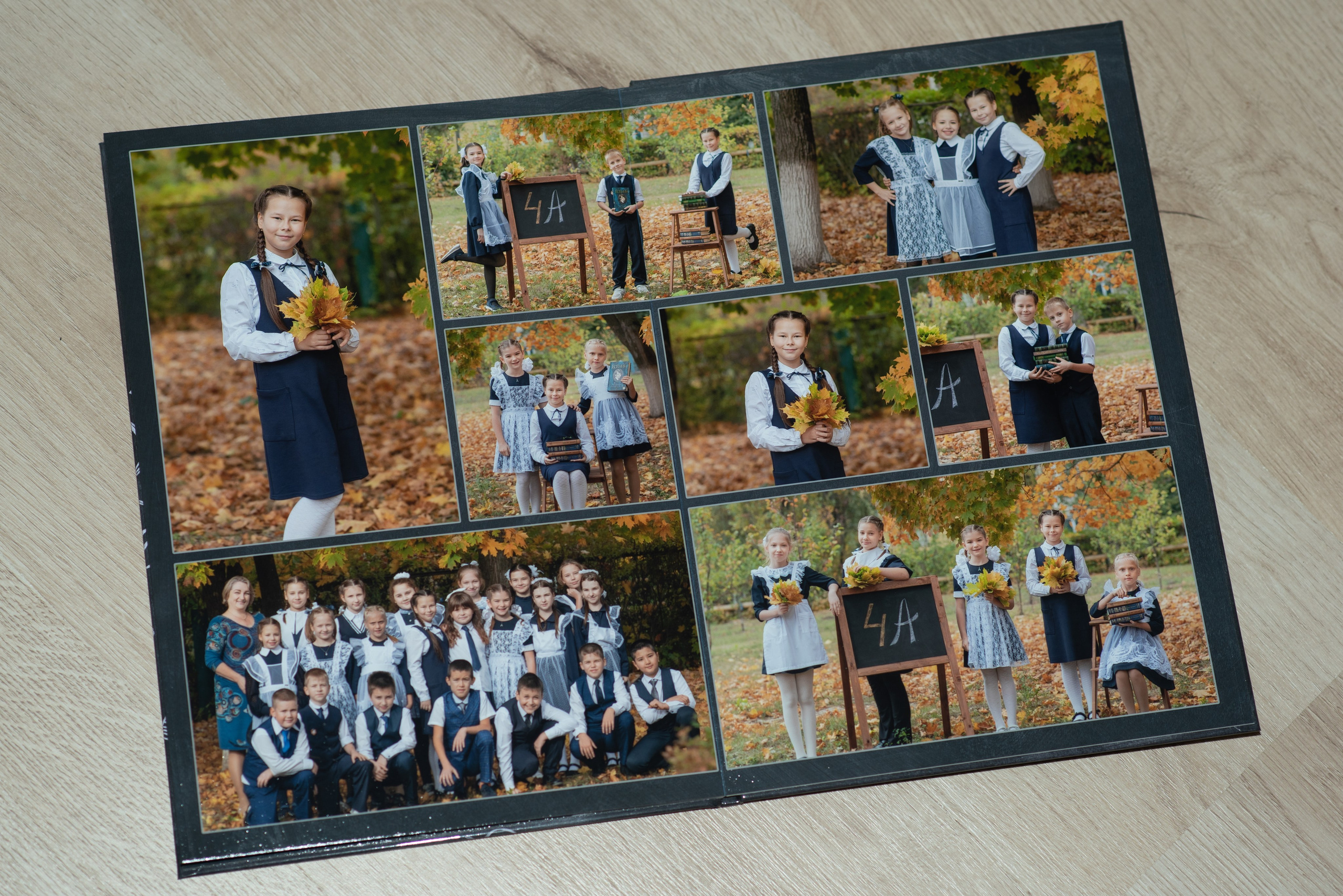 Образцы выпускных альбомов. Фотограф Екатерина Рычкова