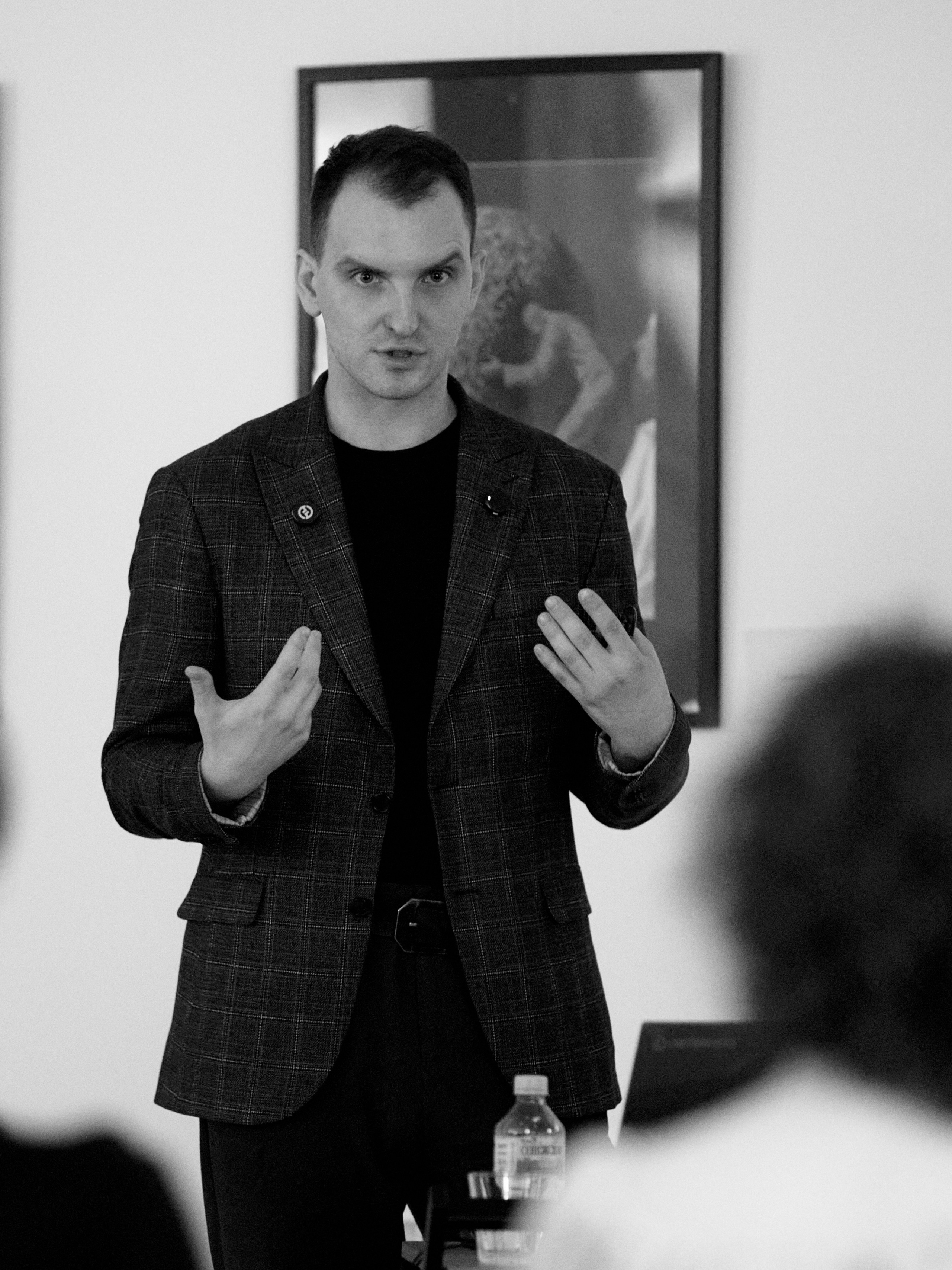 Лекция Владимира Абинякина. Фотограф Юлия Маринина