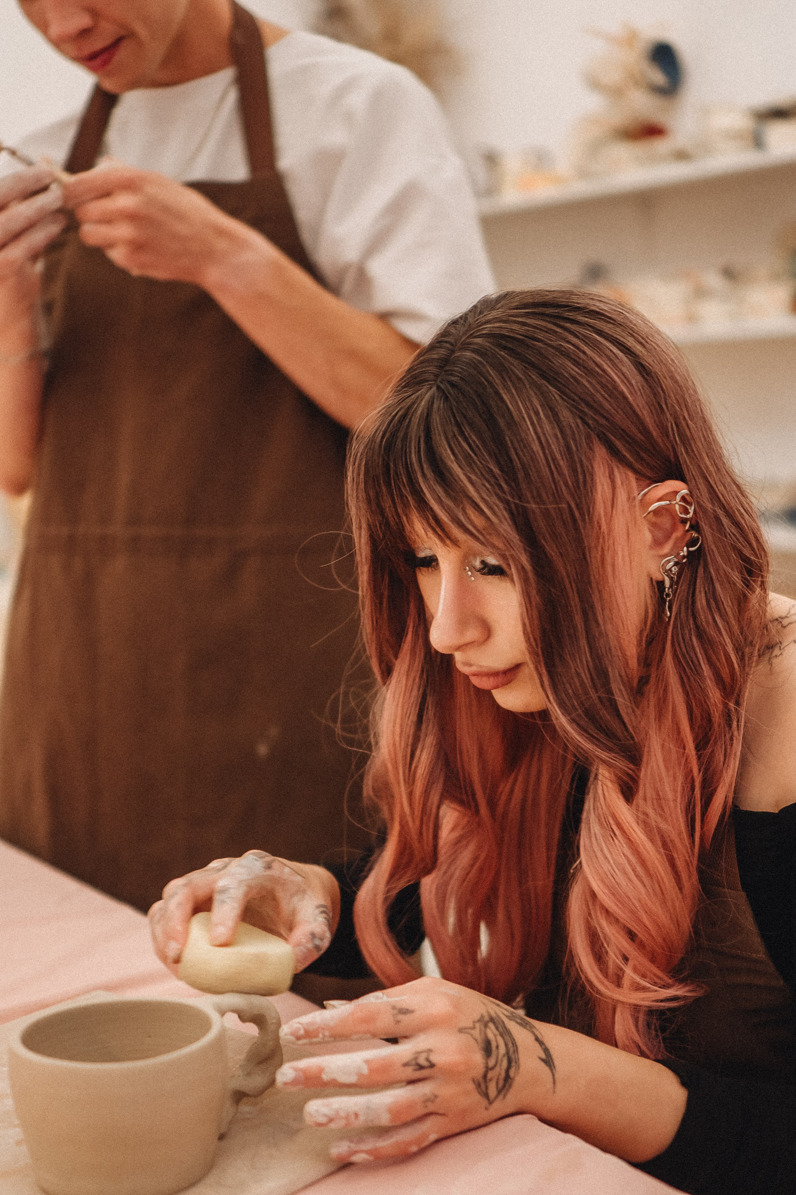 СВИДАНИЕ В ГОНЧАРНОЙ МАСТЕРСКОЙ. Профессиональный фотограф, Санкт-Петербург — Виктория Богомолова