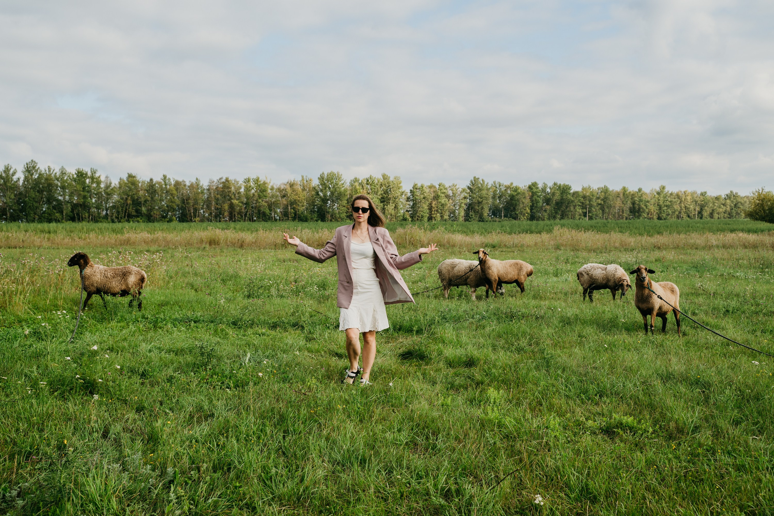 Деревенские мотивы портретной фотографии. Свадебный, семейный, портретный, репортажный фотограф в Санкт-Петербурге