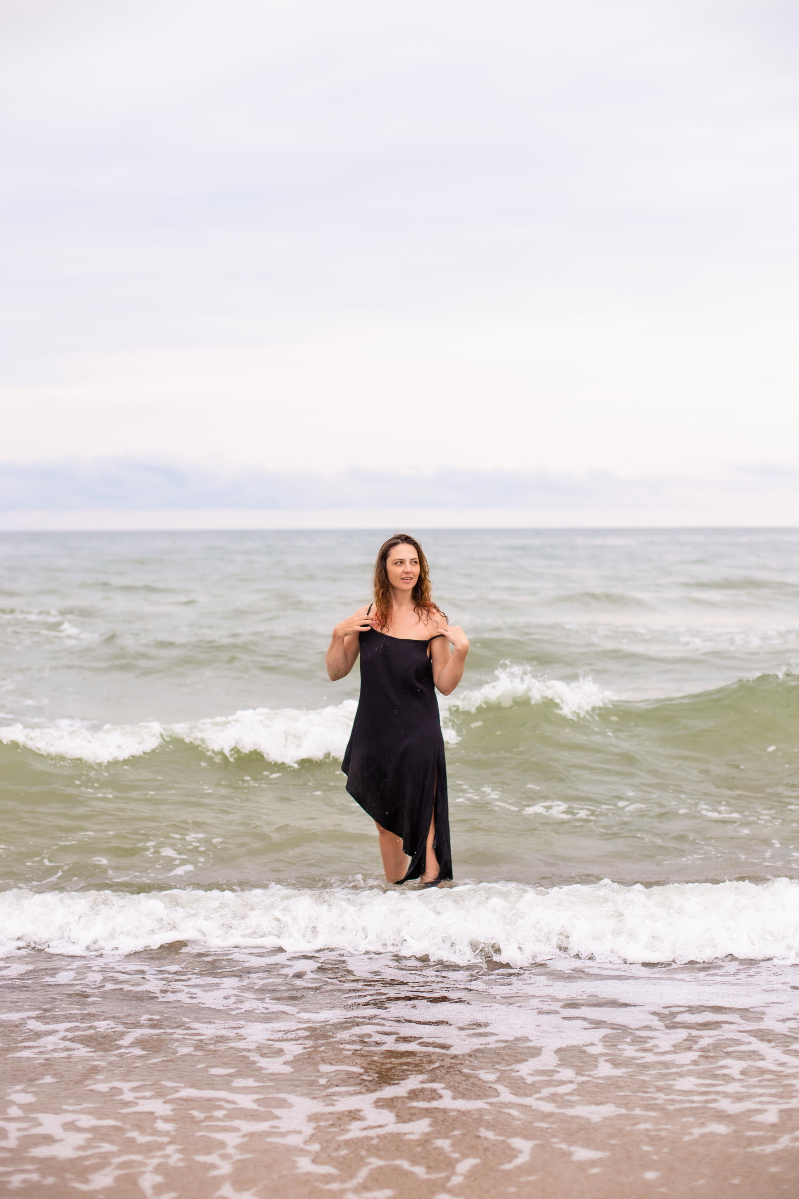 Элина. Пасмурное море. Фотограф в Калининграде Решетникова Алина