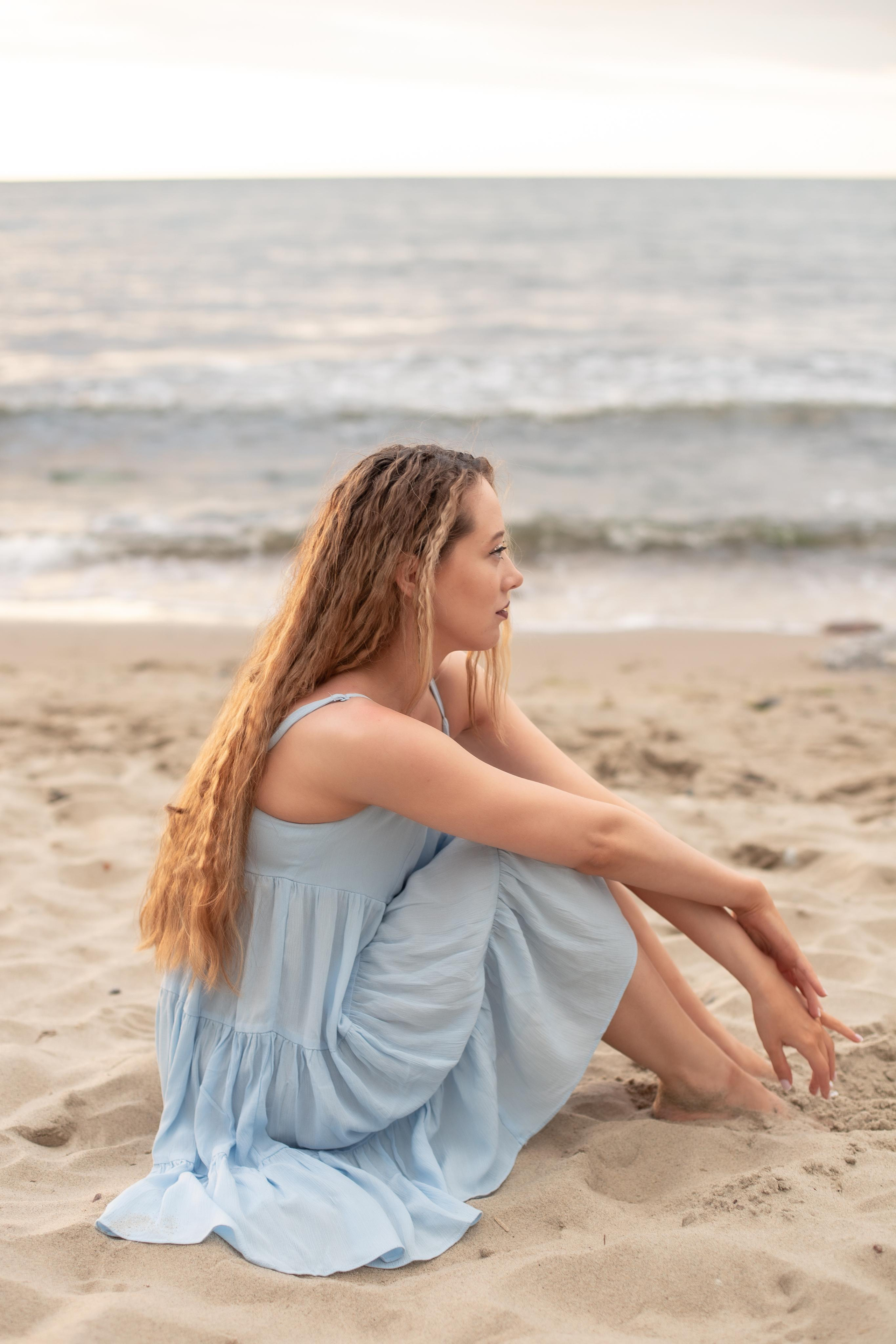 Вика. На закате. Фотограф в Калининграде Решетникова Алина