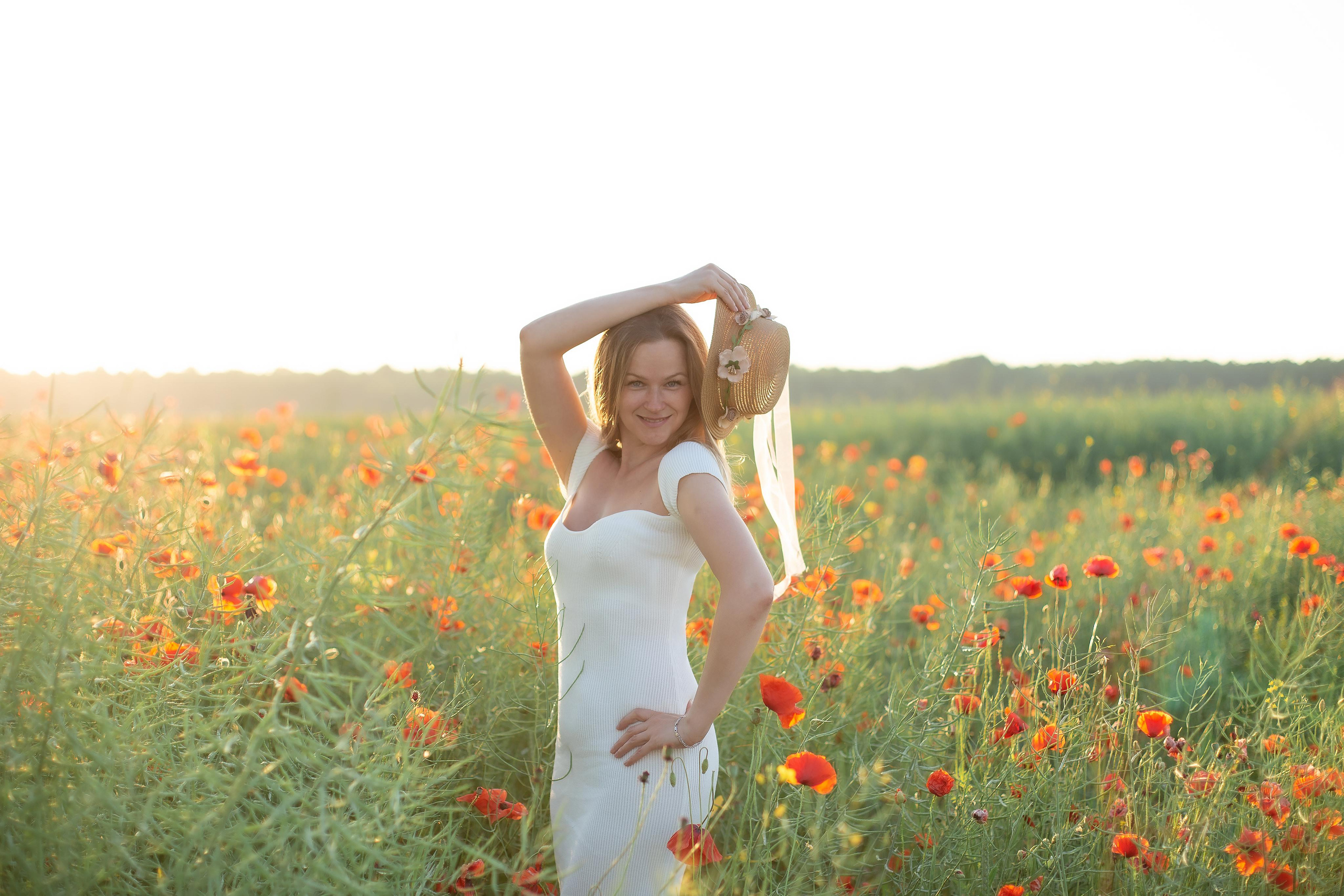 Катя. Маковое поле. Фотограф в Калининграде Решетникова Алина