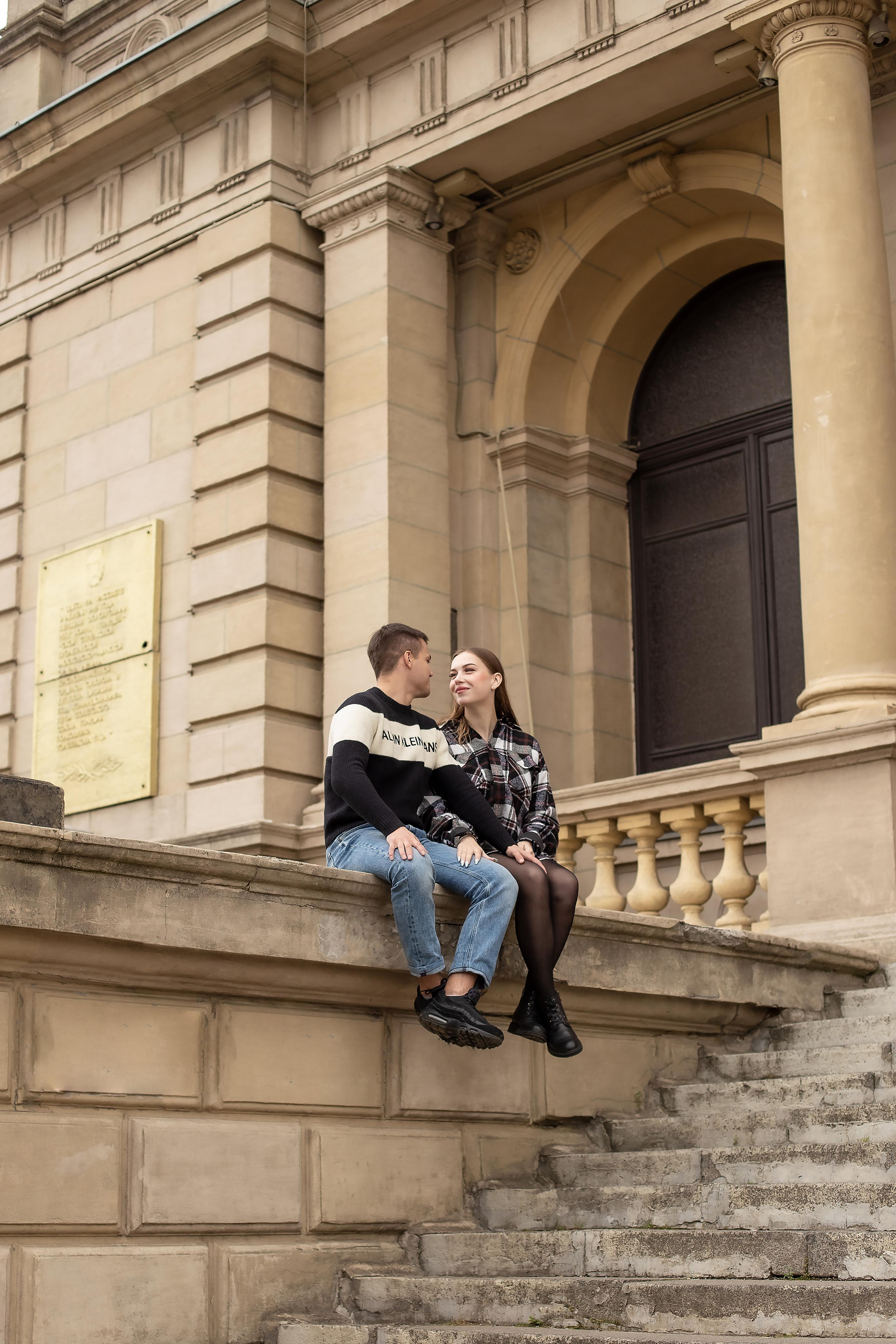 Слава и Полина. В городе. Фотограф в Калининграде Решетникова Алина