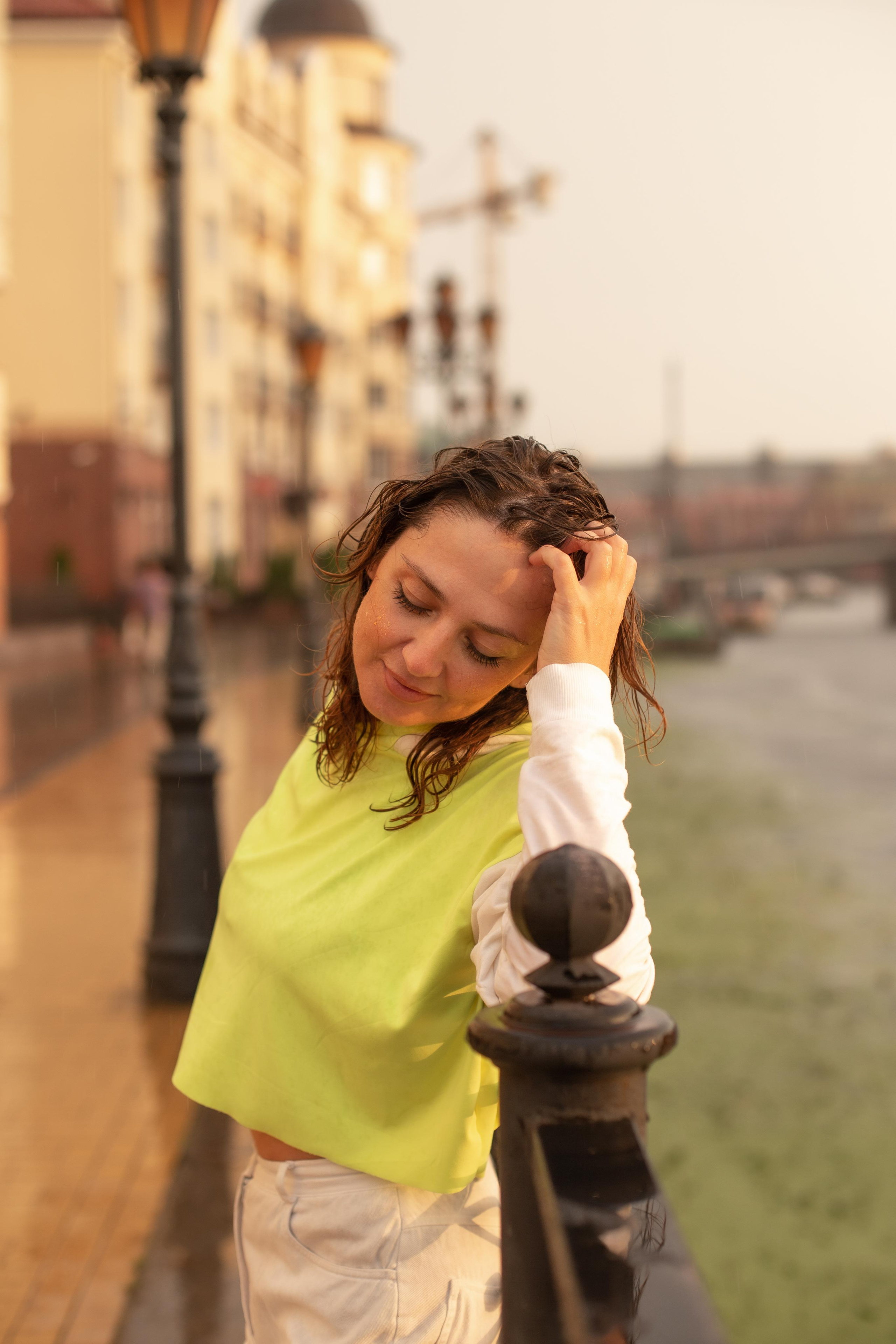 Элина. Летний дождь. Фотограф в Калининграде Решетникова Алина