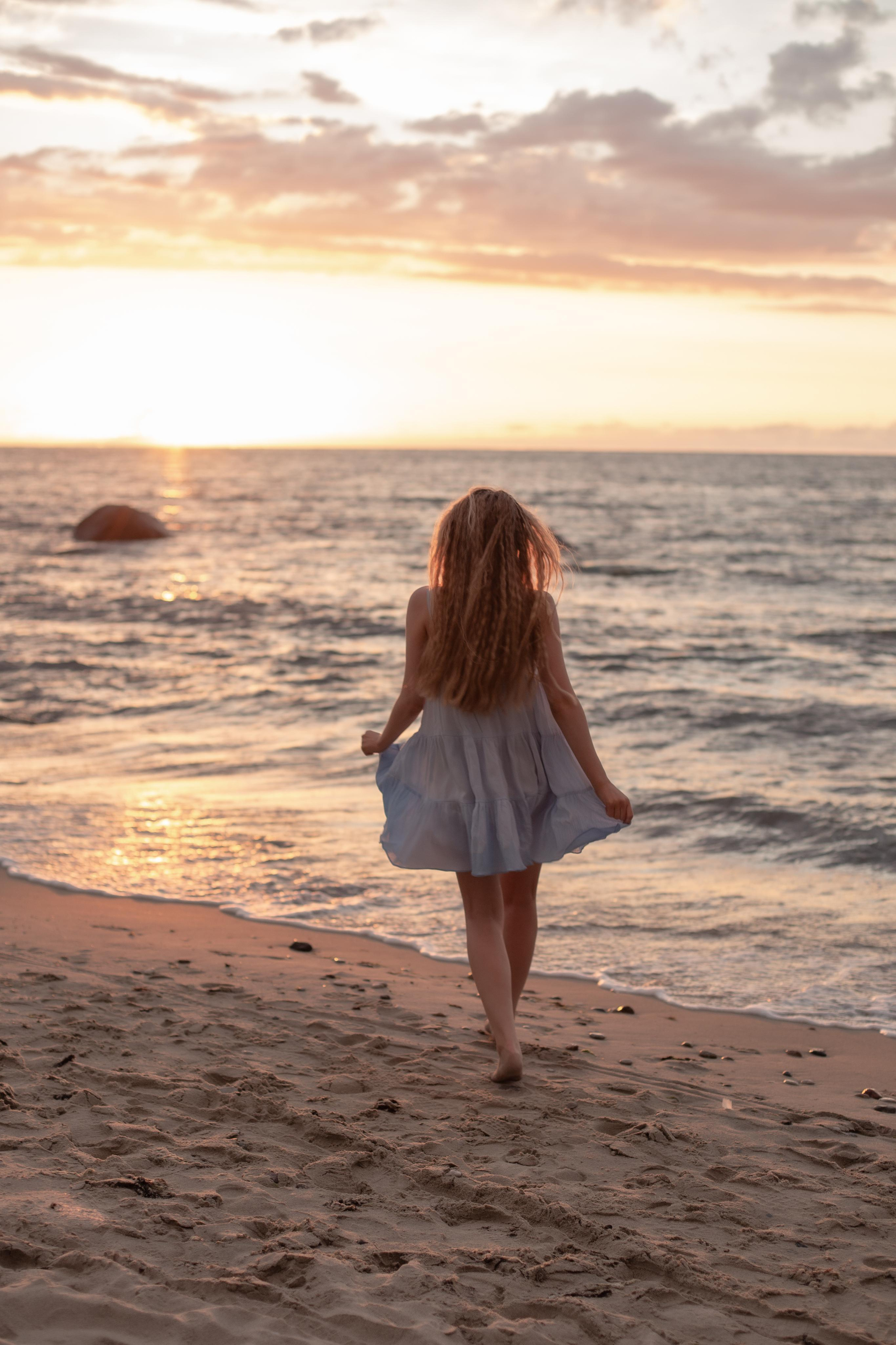 Вика. На закате. Фотограф в Калининграде Решетникова Алина