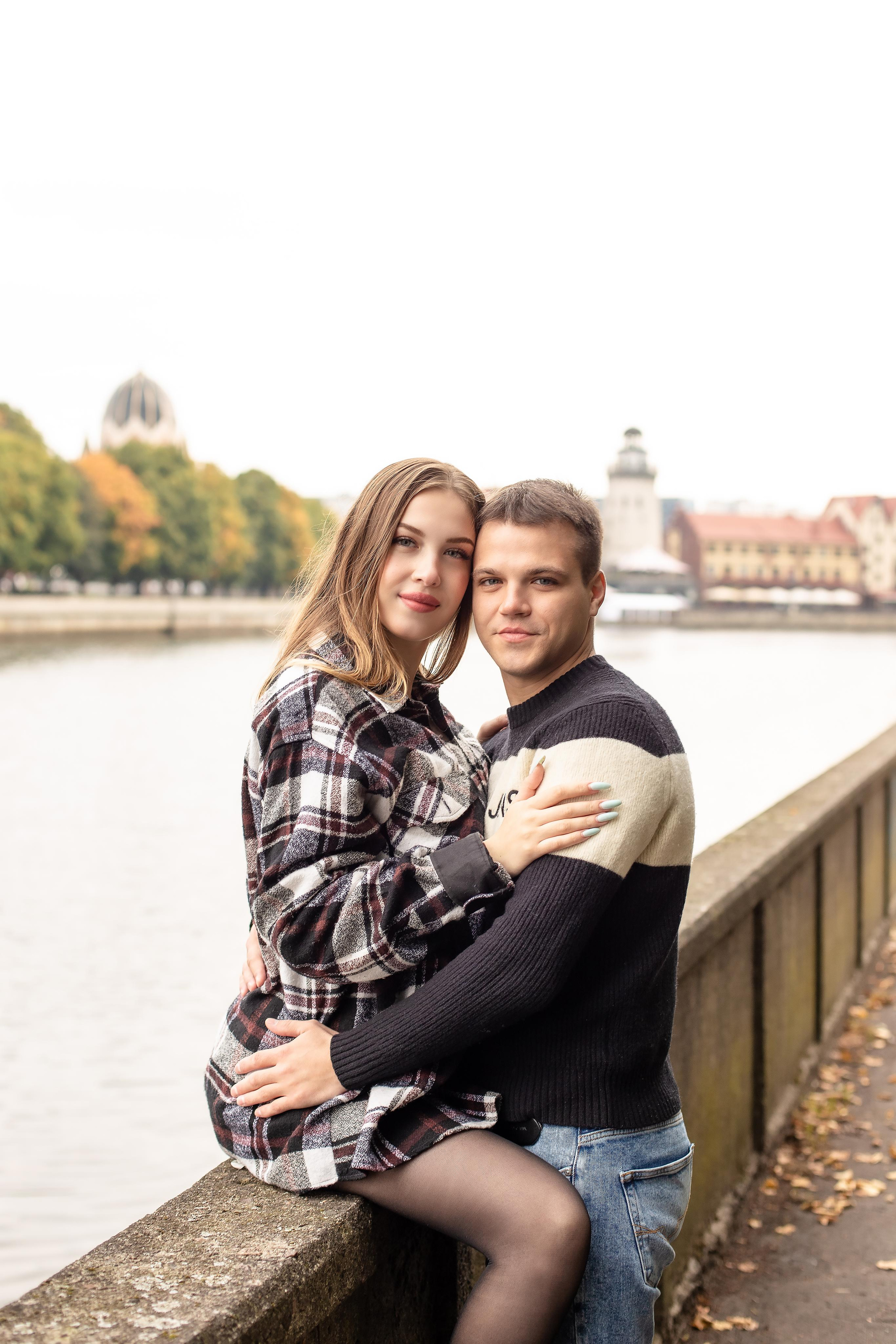 Слава и Полина. В городе. Фотограф в Калининграде Решетникова Алина