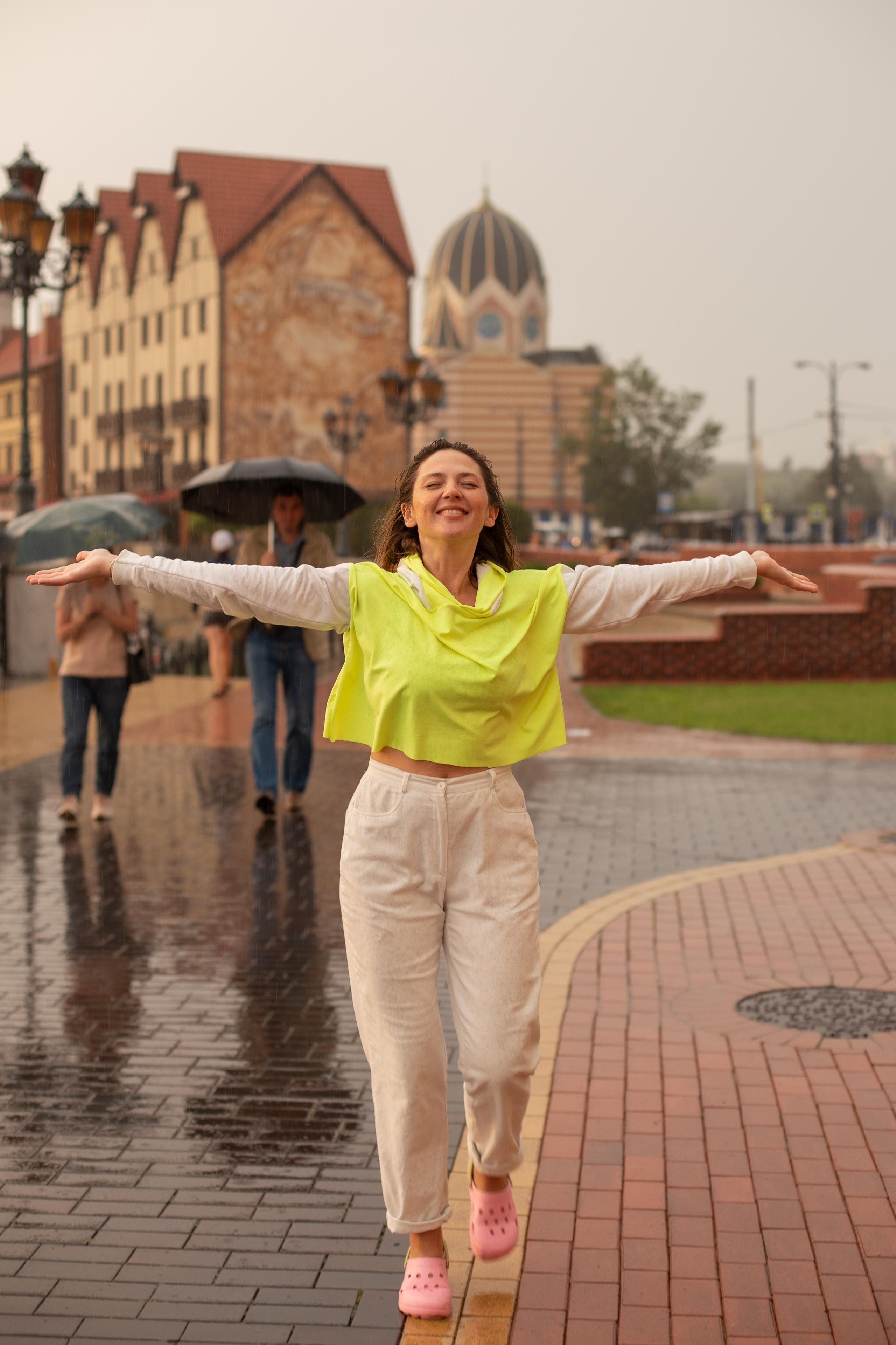 Элина. Летний дождь. Фотограф в Калининграде Решетникова Алина