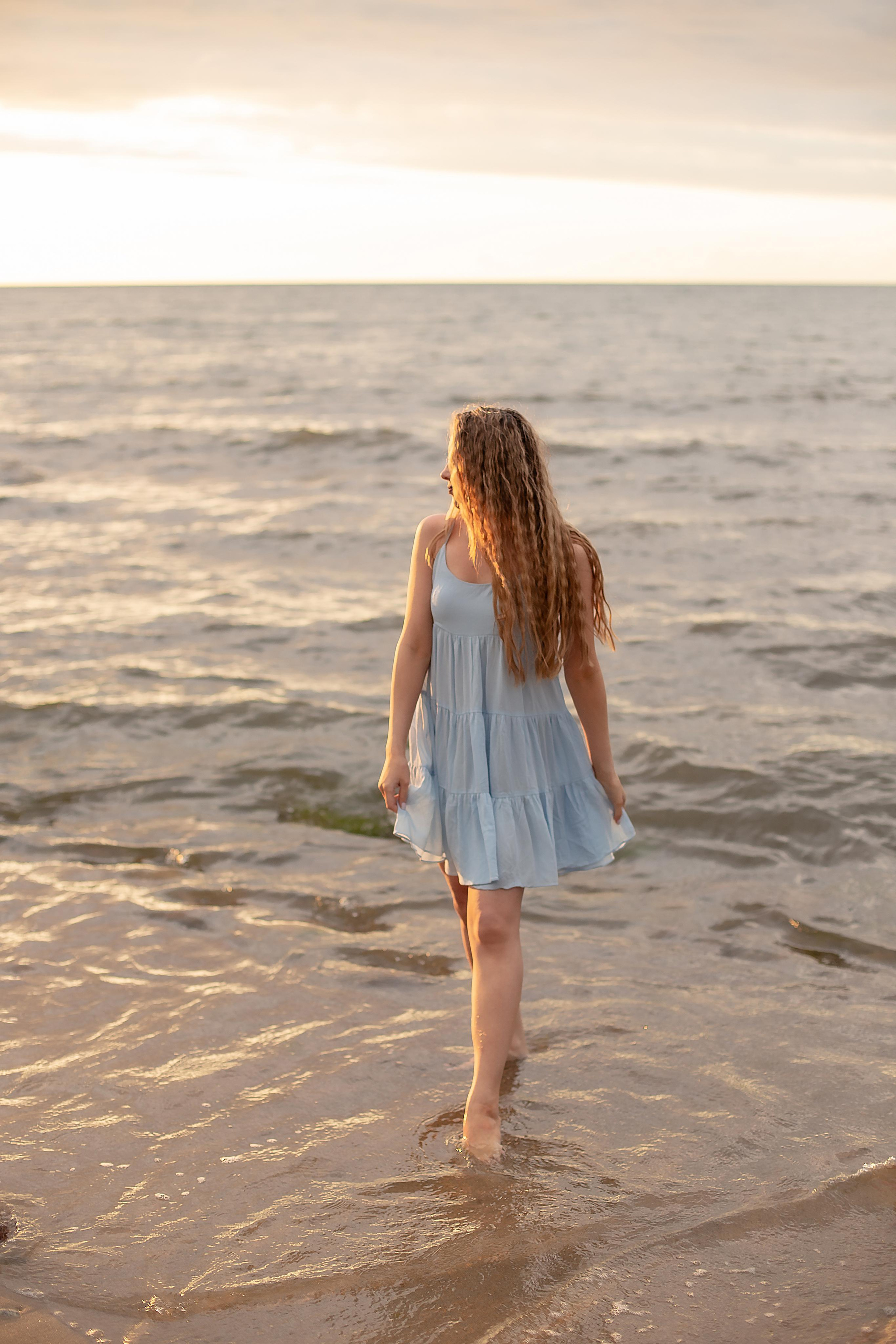 Вика. На закате. Фотограф в Калининграде Решетникова Алина