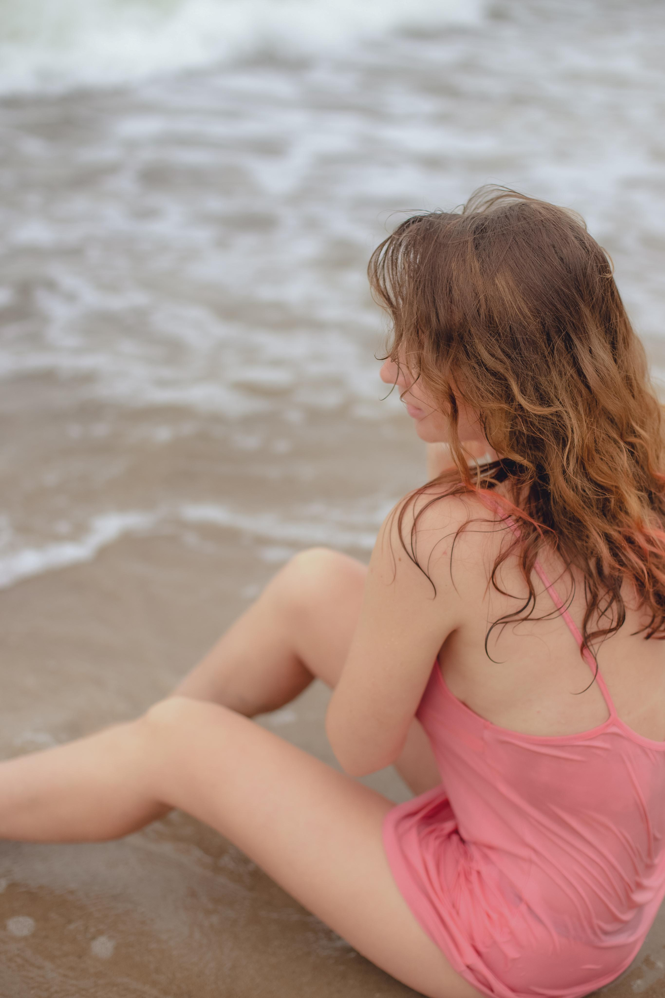 Элина. Пасмурное море. Фотограф в Калининграде Решетникова Алина