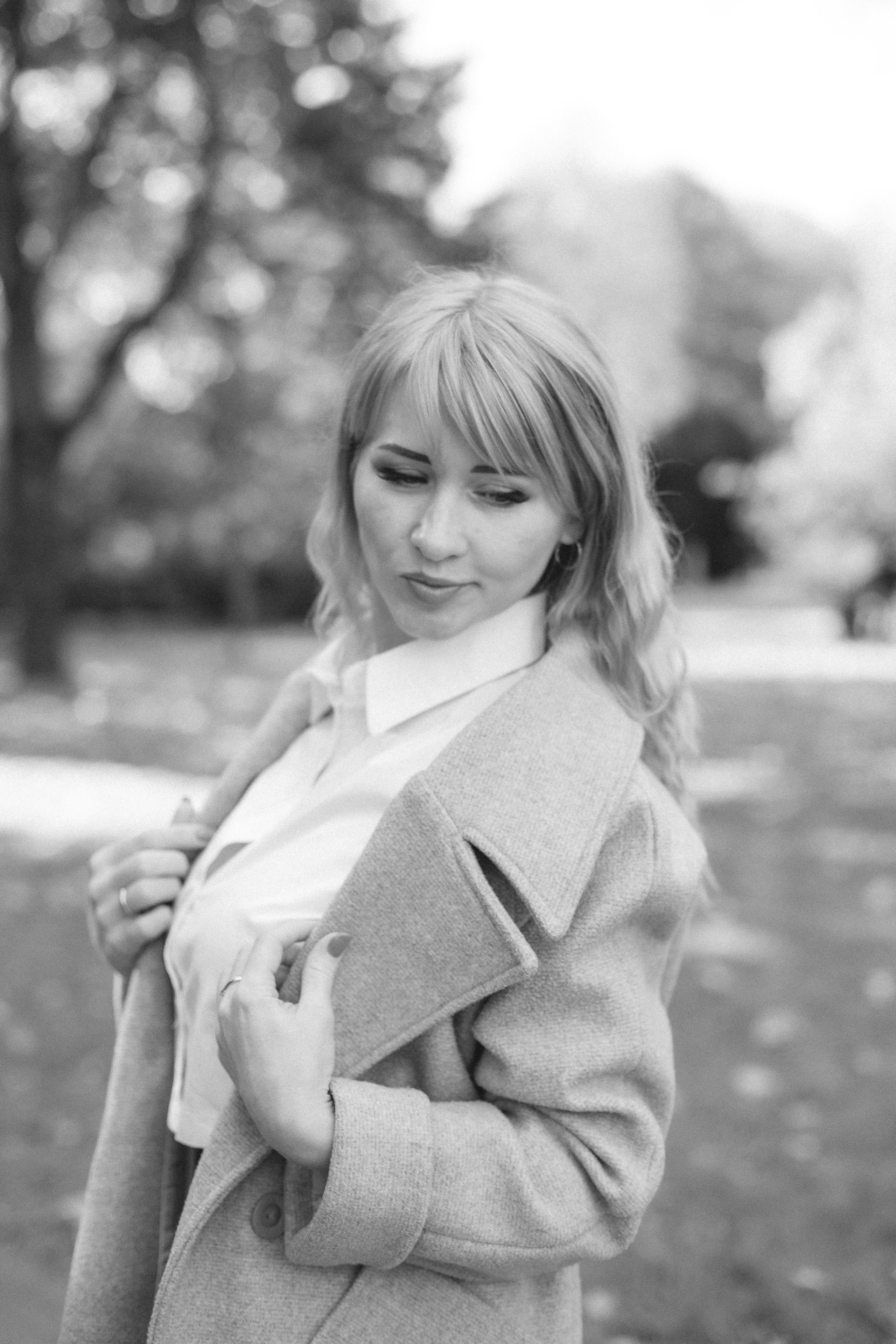 Екатерина. Осень на Канта. Фотограф в Калининграде Решетникова Алина