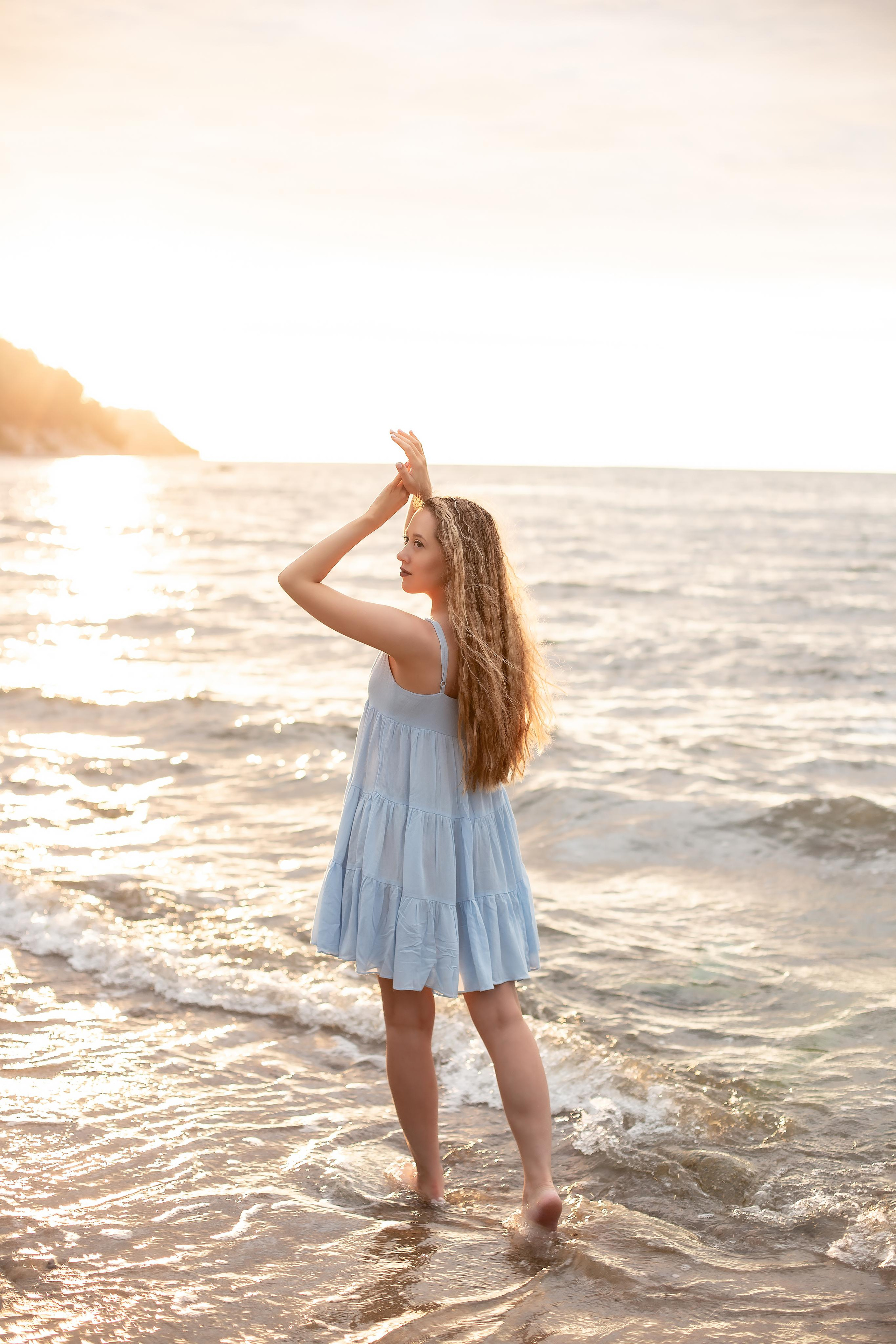 Вика. На закате. Фотограф в Калининграде Решетникова Алина