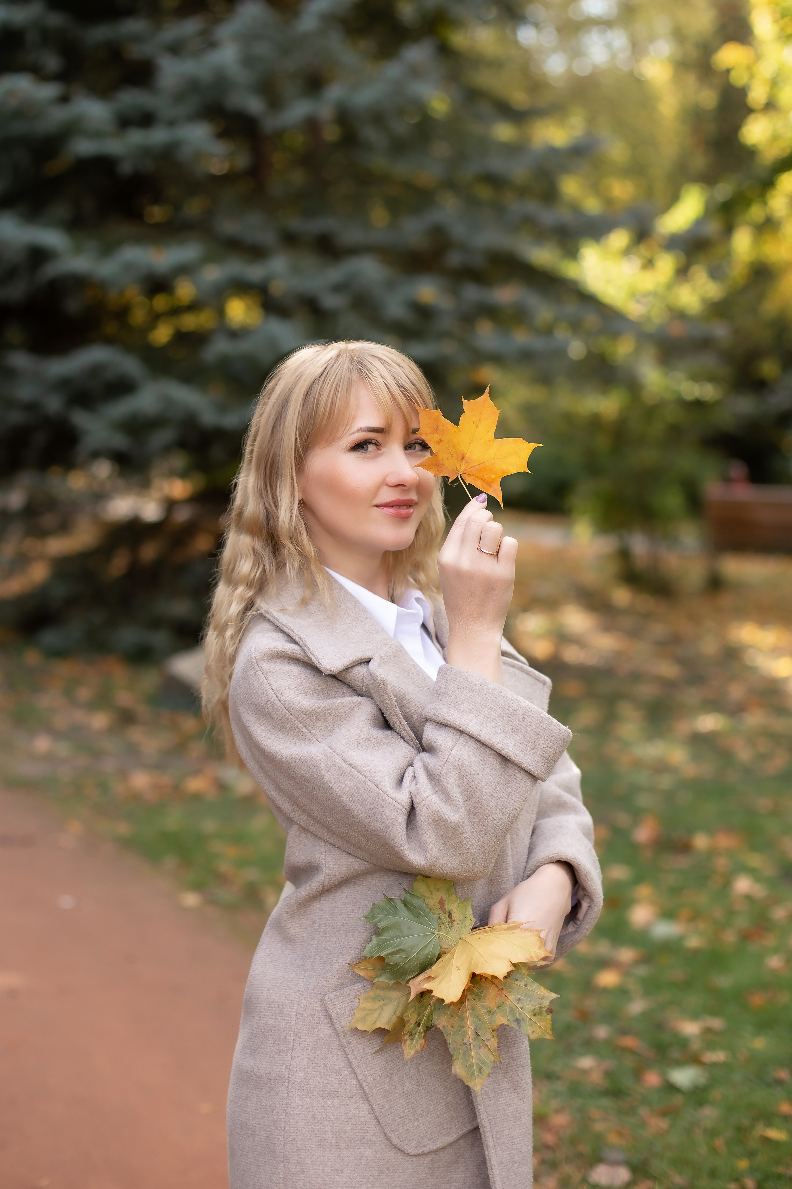 Екатерина. Осень на Канта. Фотограф в Калининграде Решетникова Алина