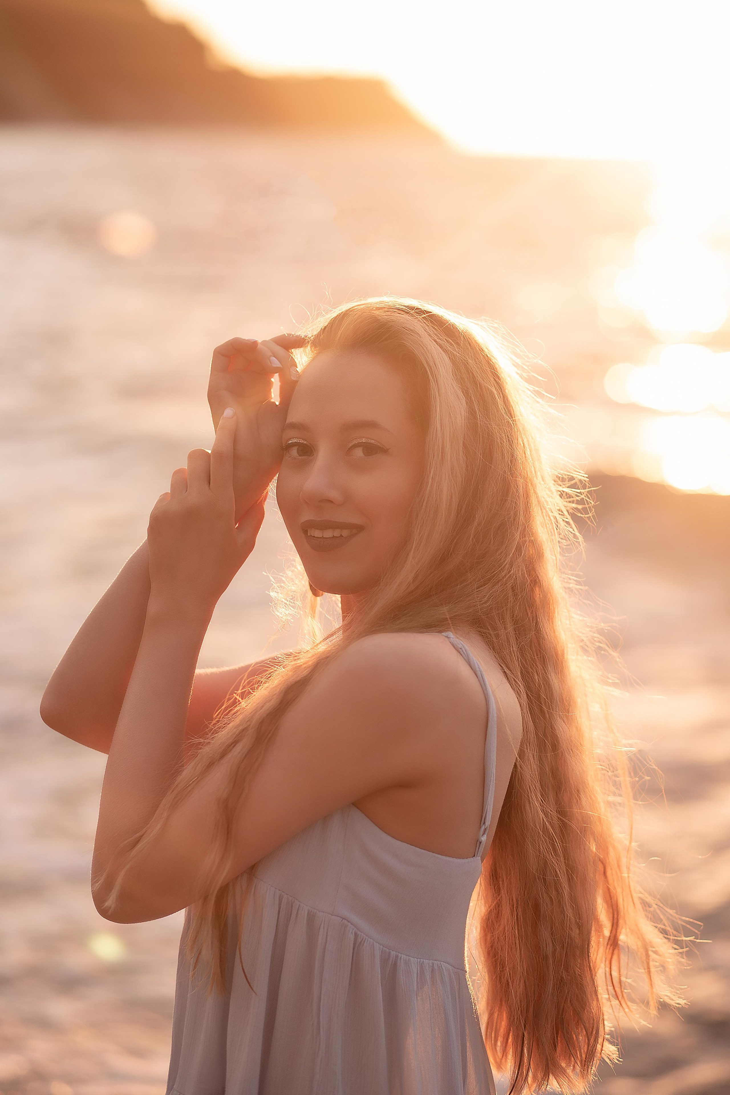 Вика. На закате. Фотограф в Калининграде Решетникова Алина