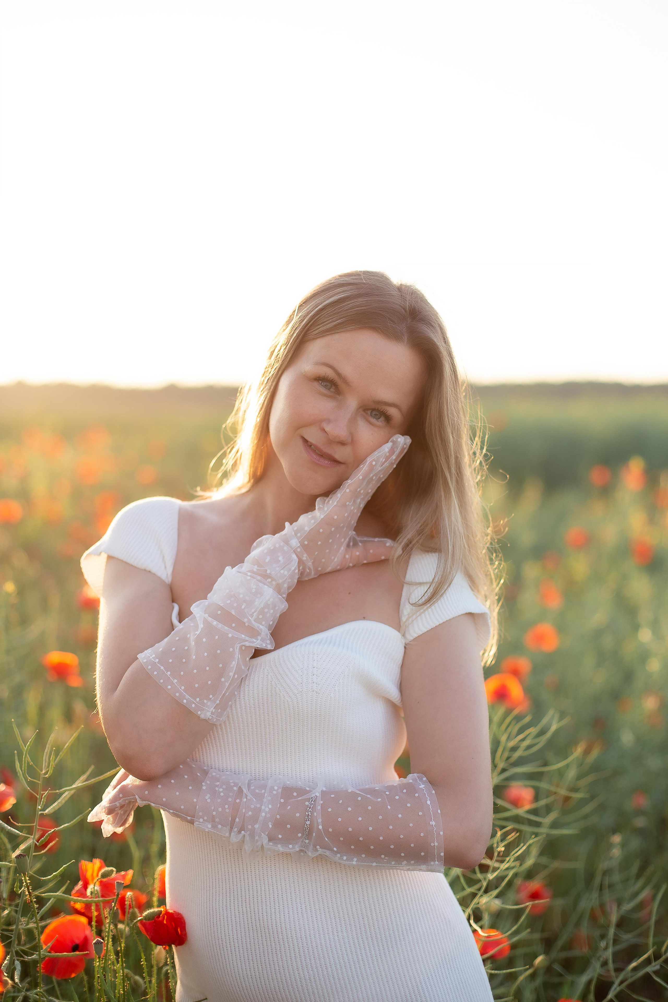 Катя. Маковое поле. Фотограф в Калининграде Решетникова Алина