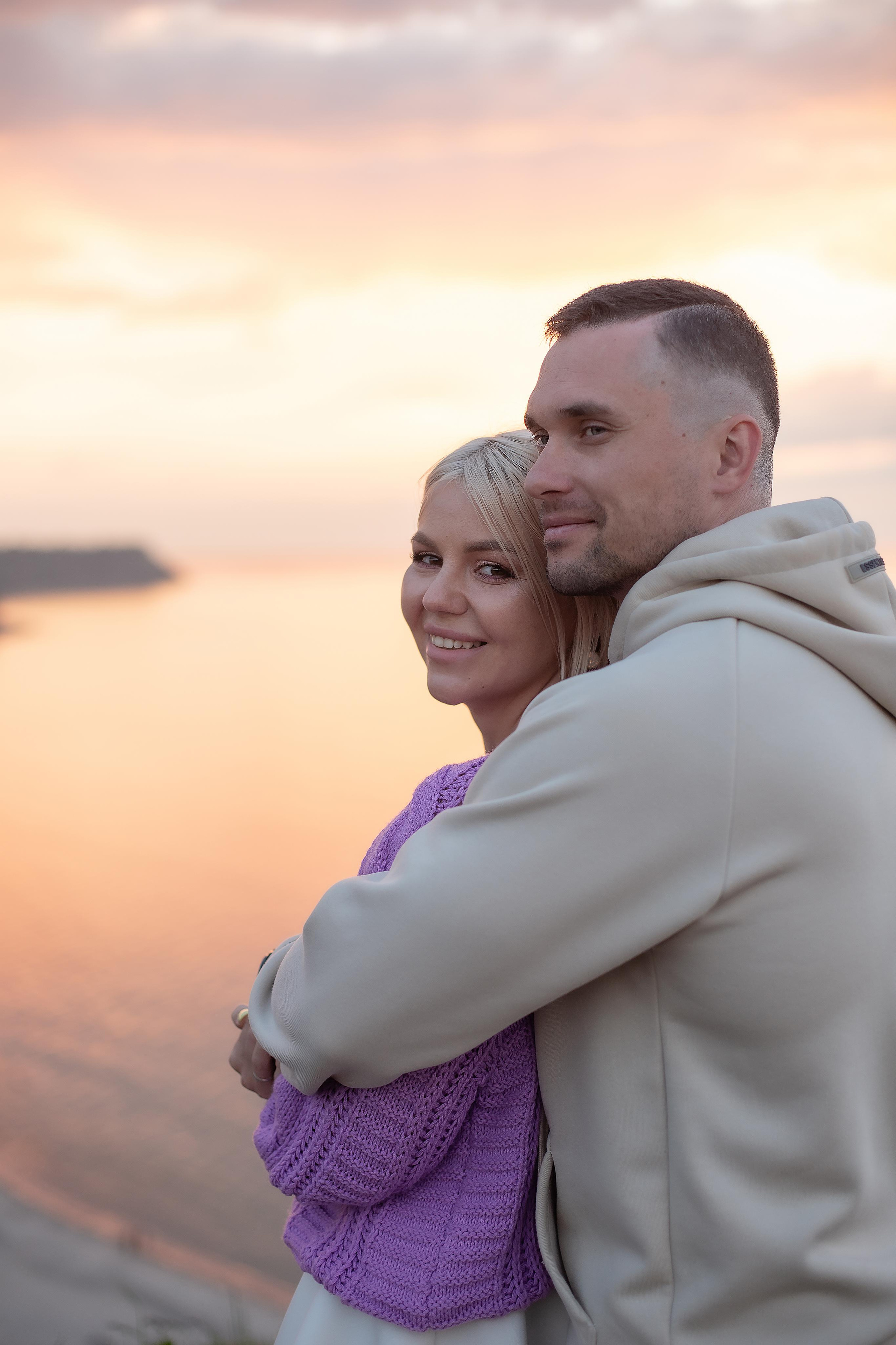 Витя и Ульяна. На берегу моря. Фотограф в Калининграде Решетникова Алина