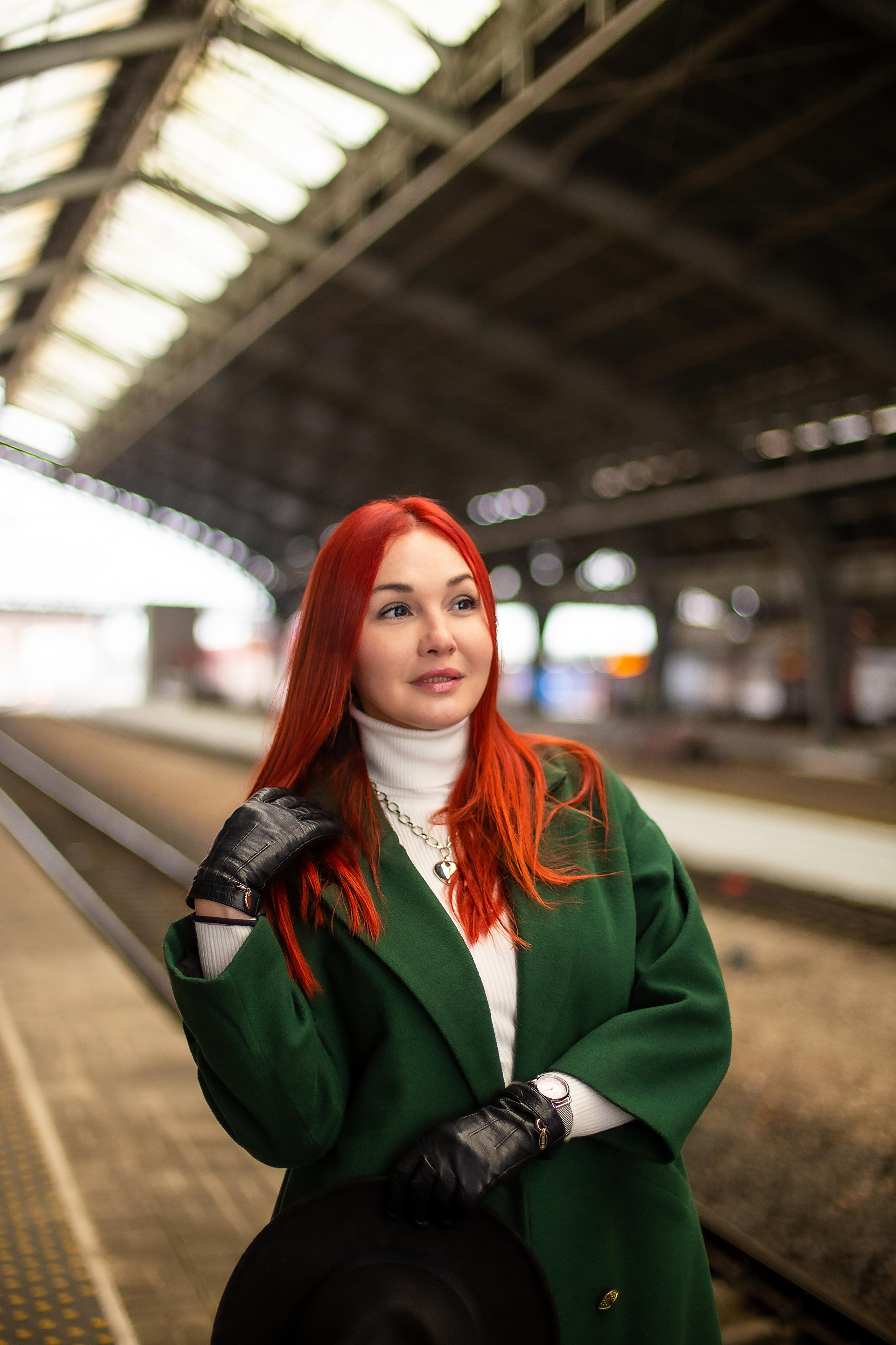 Леся. Вокзал. Фотограф в Калининграде Решетникова Алина