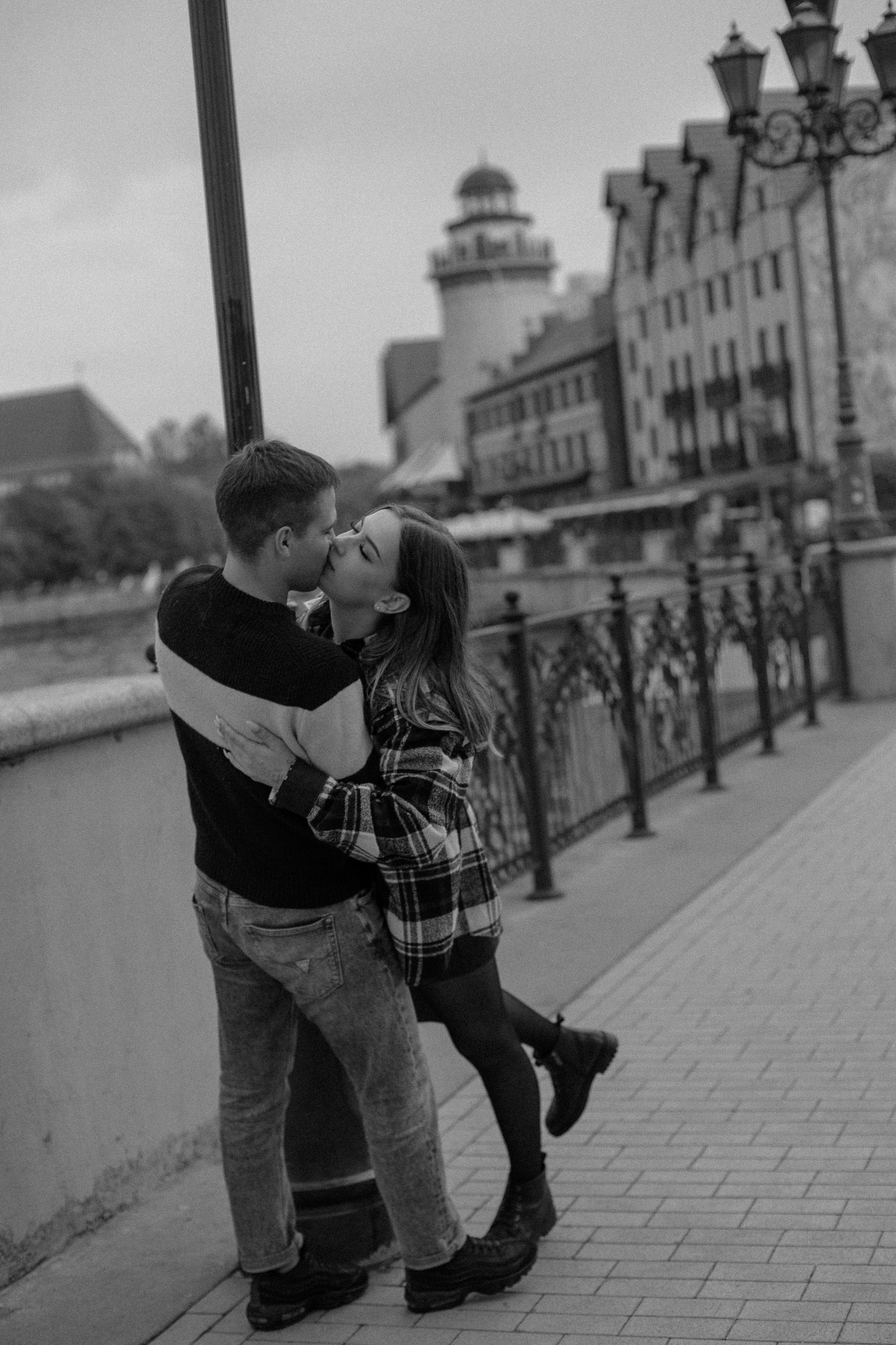 Слава и Полина. В городе. Фотограф в Калининграде Решетникова Алина