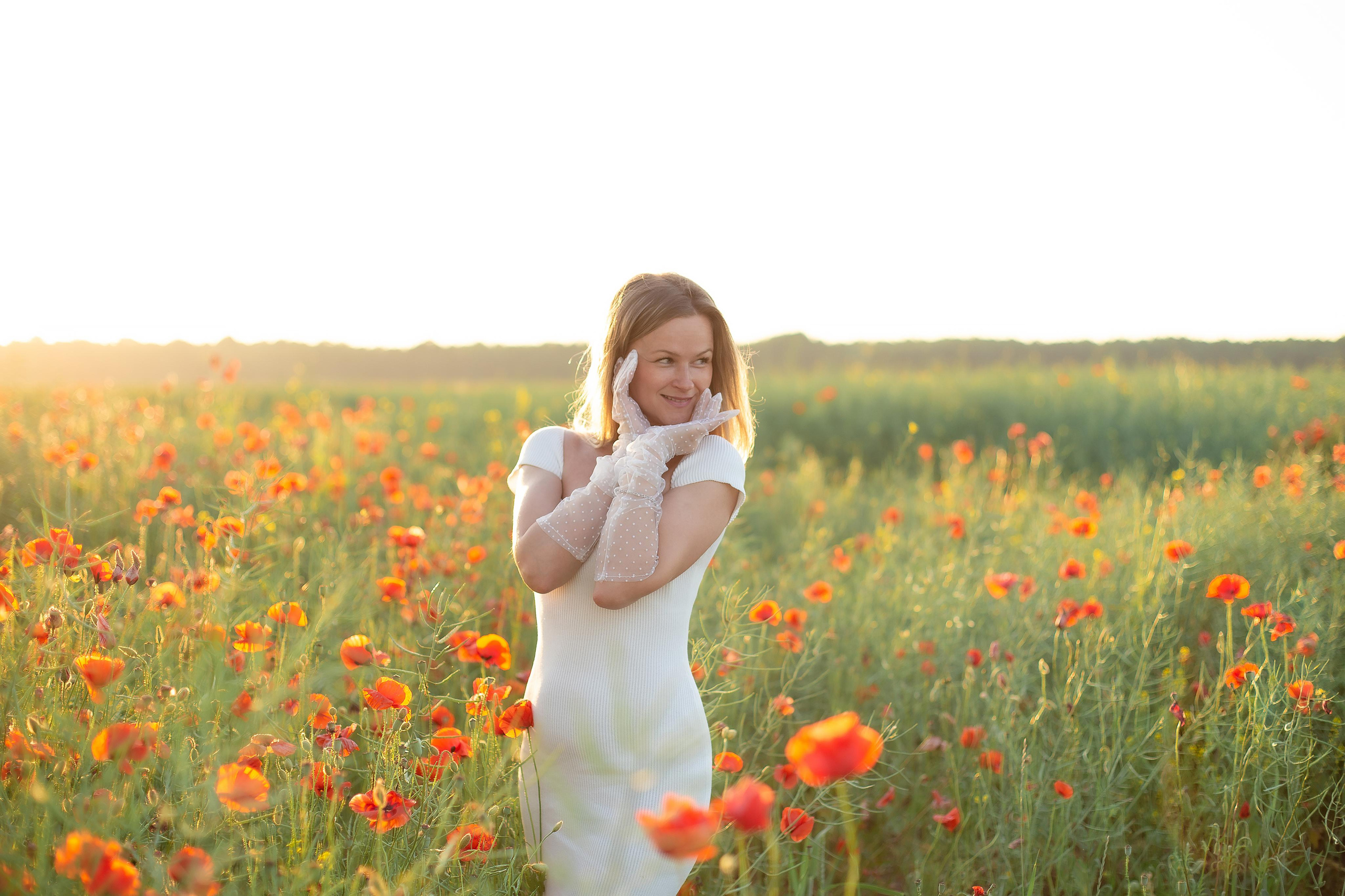 Катя. Маковое поле. Фотограф в Калининграде Решетникова Алина