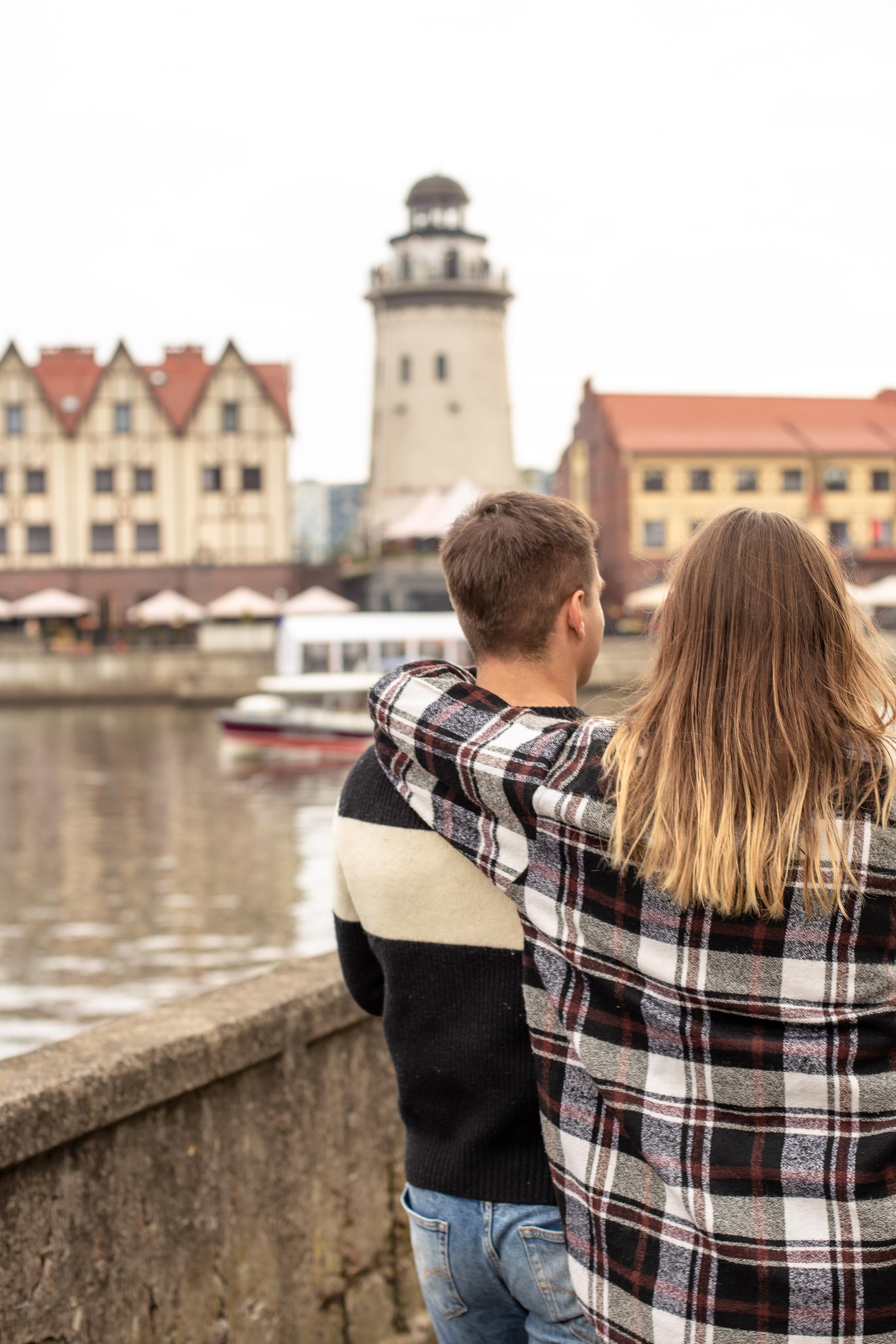 Слава и Полина. В городе. Фотограф в Калининграде Решетникова Алина