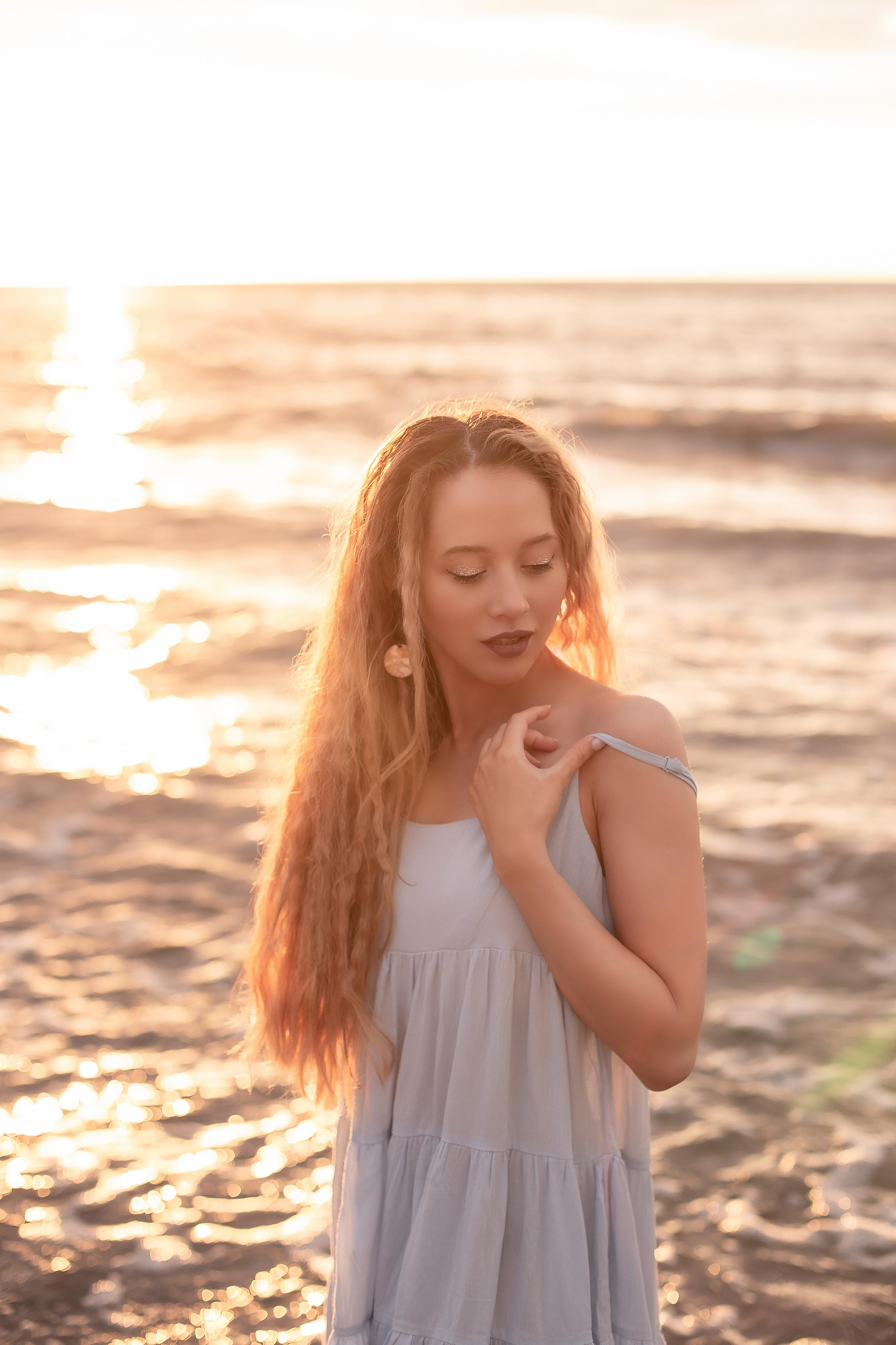 Вика. На закате. Фотограф в Калининграде Решетникова Алина