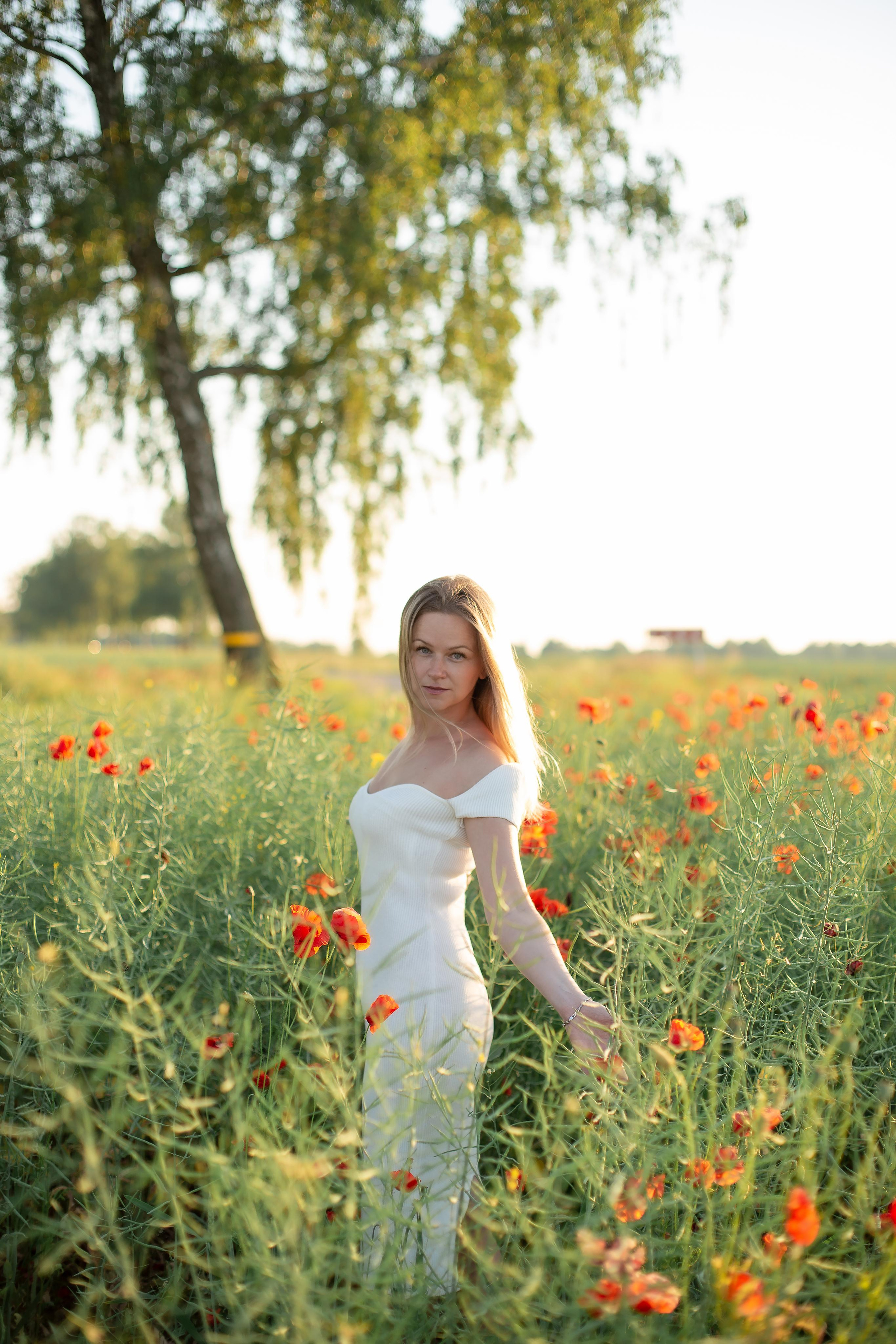 Катя. Маковое поле. Фотограф в Калининграде Решетникова Алина