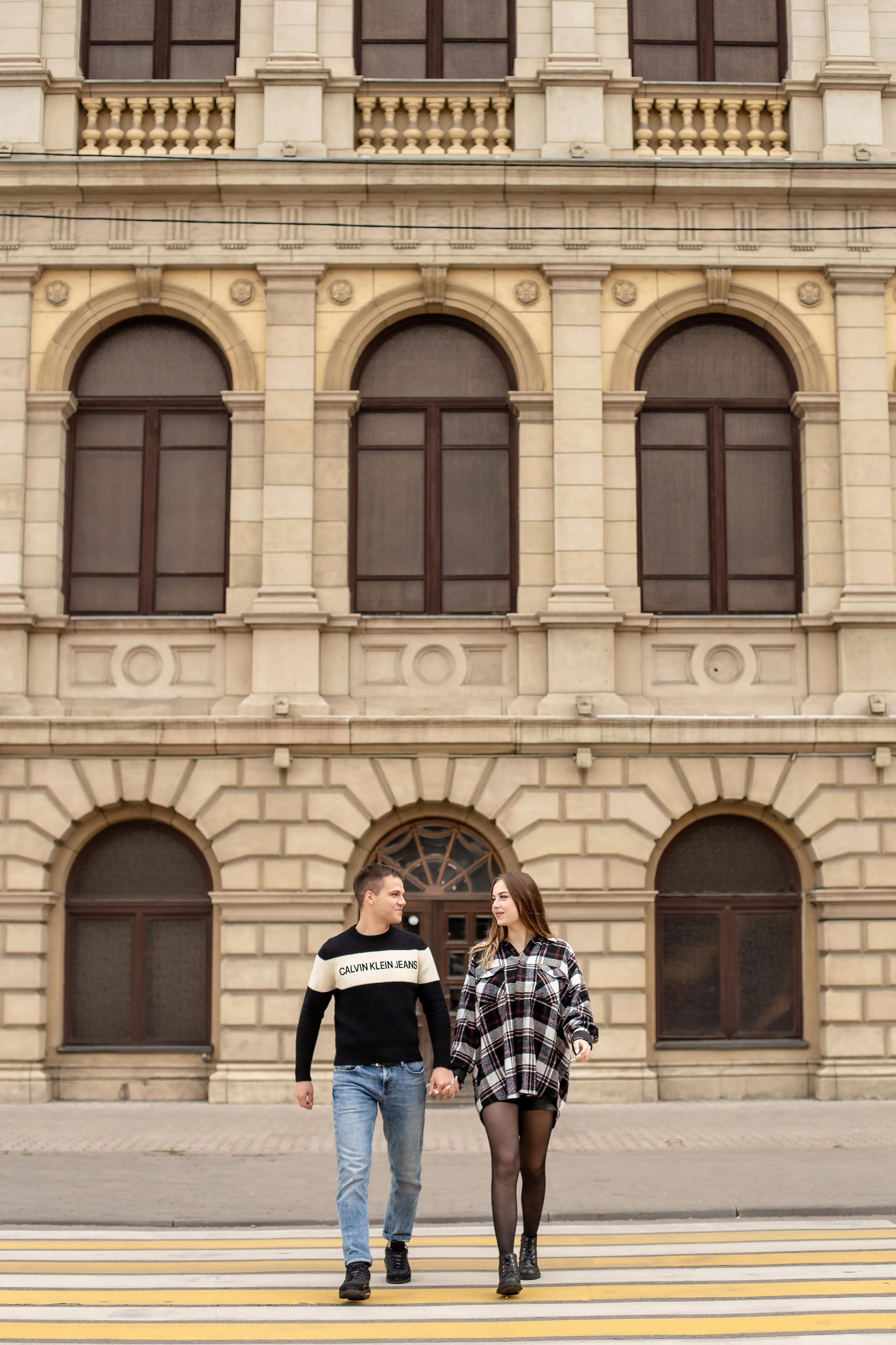 Слава и Полина. В городе. Фотограф в Калининграде Решетникова Алина